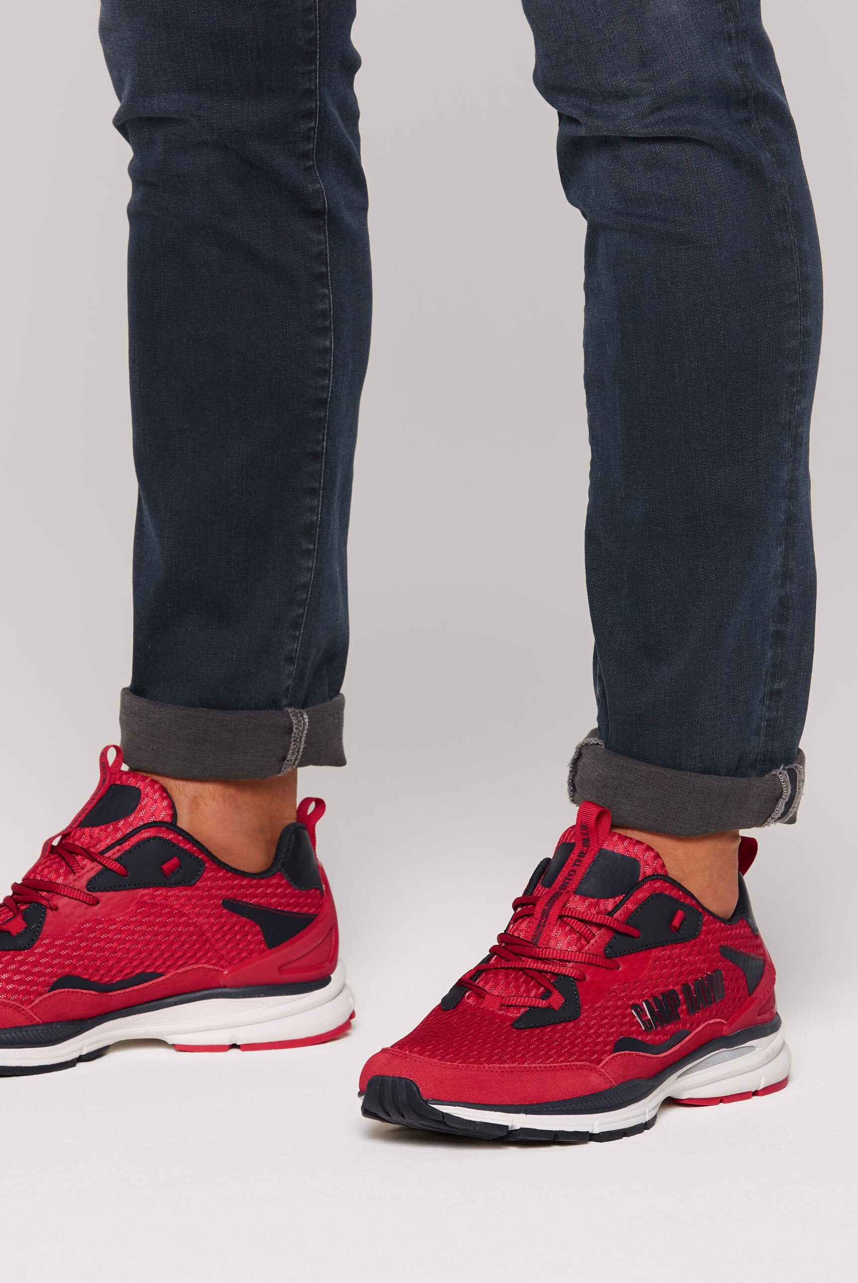 CAMP DAVID Sneaker, mit reflektierendem Logo
