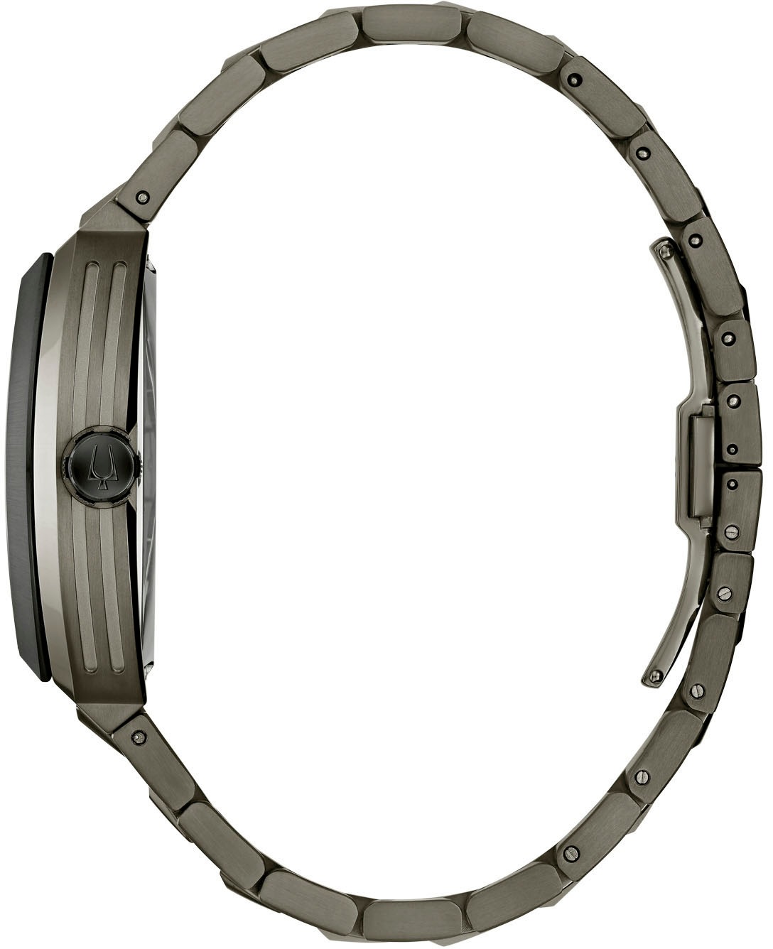 Bulova Automatikuhr, Armbanduhr, Herrenuhr, Mechanische Uhr, Edelstahlarmband, analog