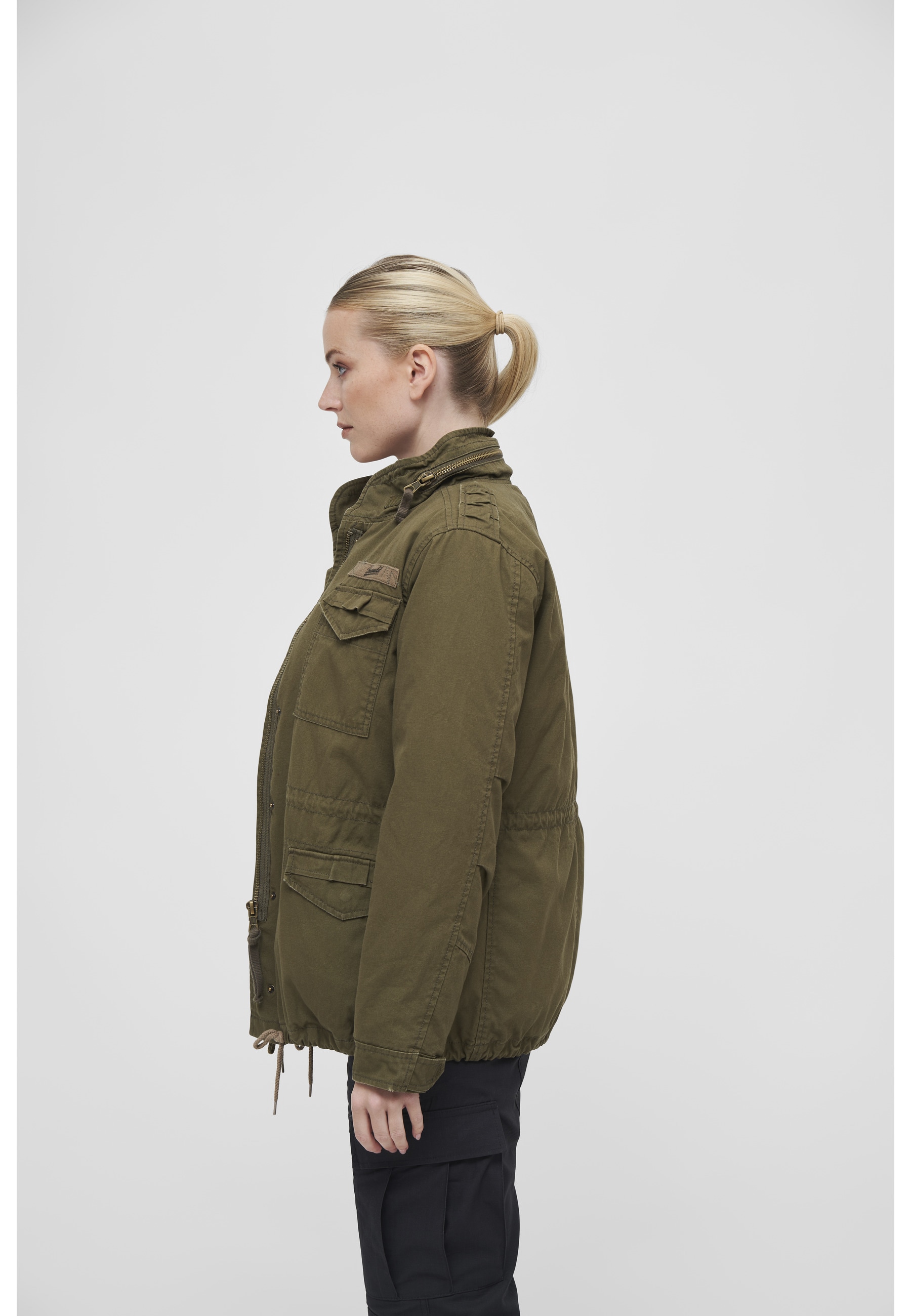 Brandit Parka »Brandit Damen Ladies M65 Giant Jacket« 1 Stk. tlg. mit Kapuze