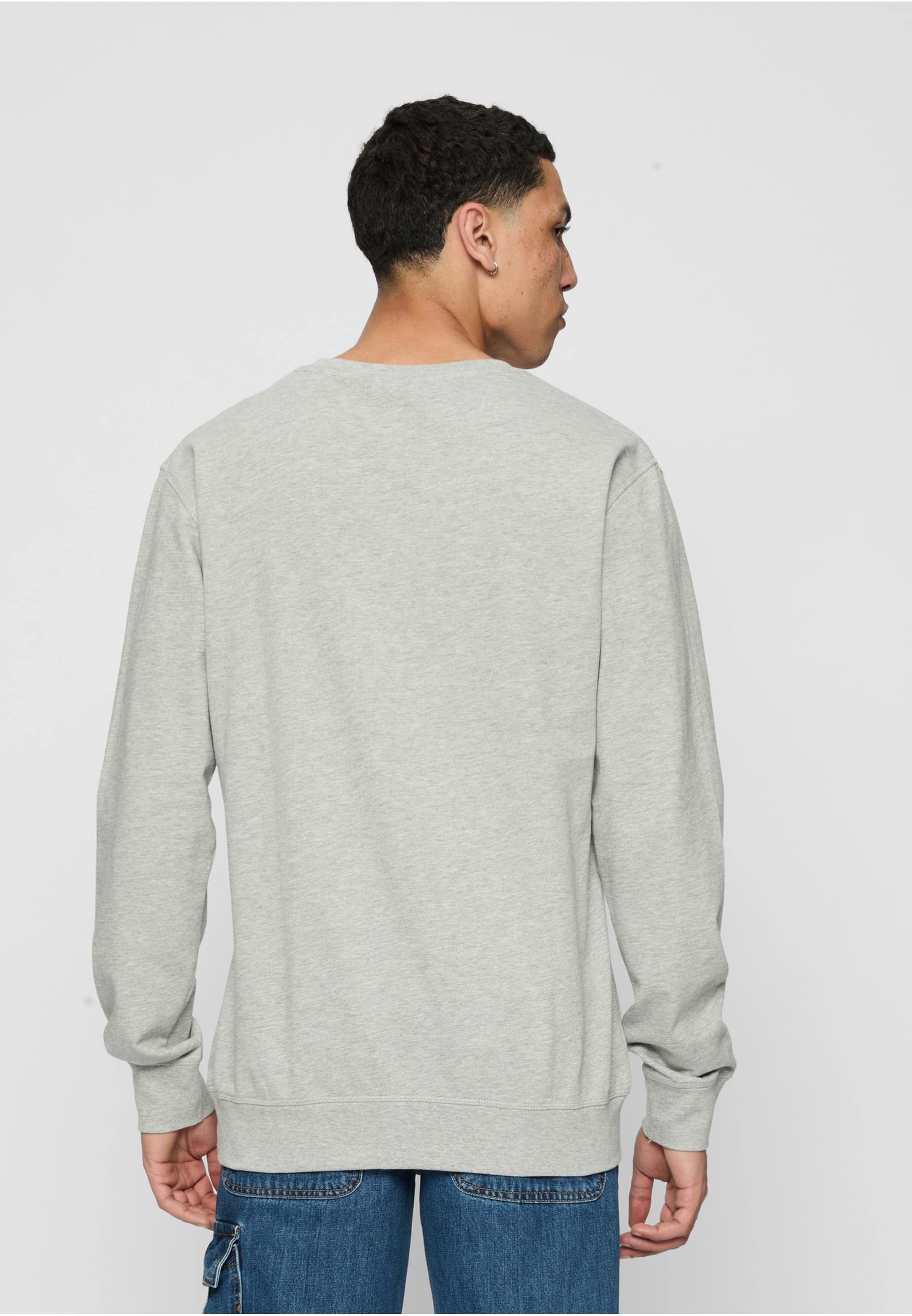 MisterTee Rundhalspullover »MisterTee Herren Depresso Crewneck«, (1 tlg.)
