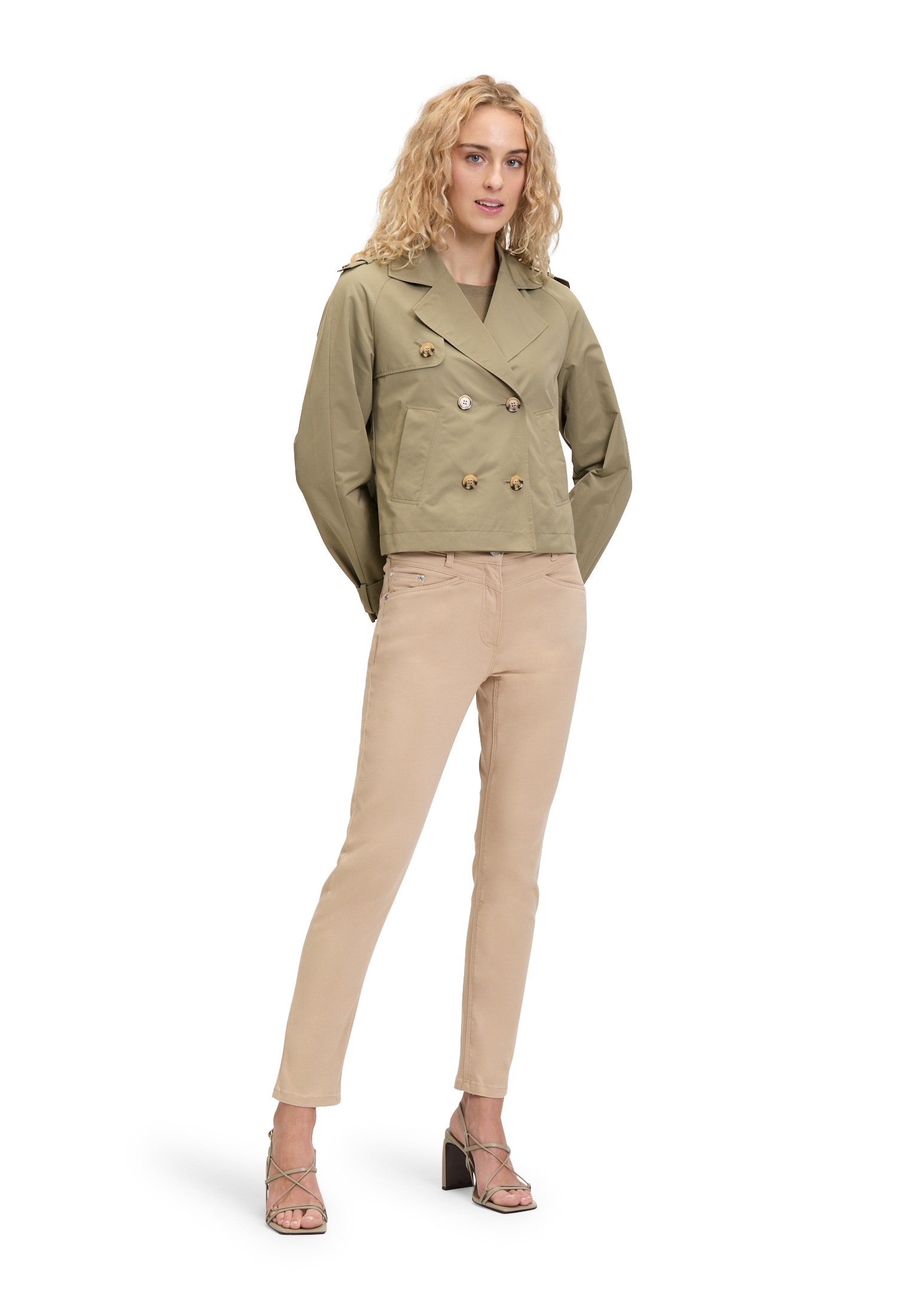 Betty Barclay Stoffhose »Betty Barclay Casual-Hose Slim Fit«, Passenabtrennung