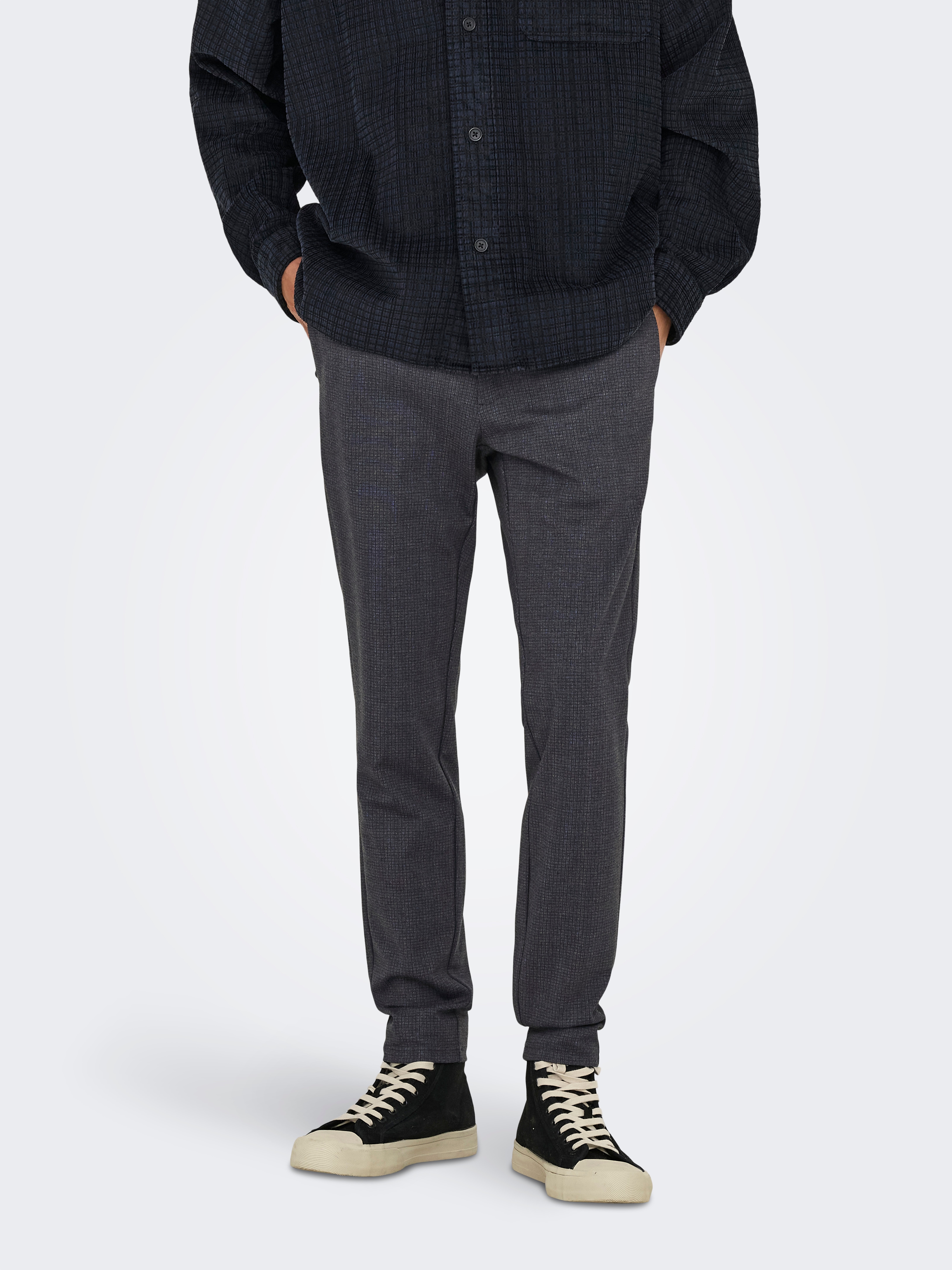 ONLY & SONS "ONSMARK SLIM CHECK 020960 PANT"