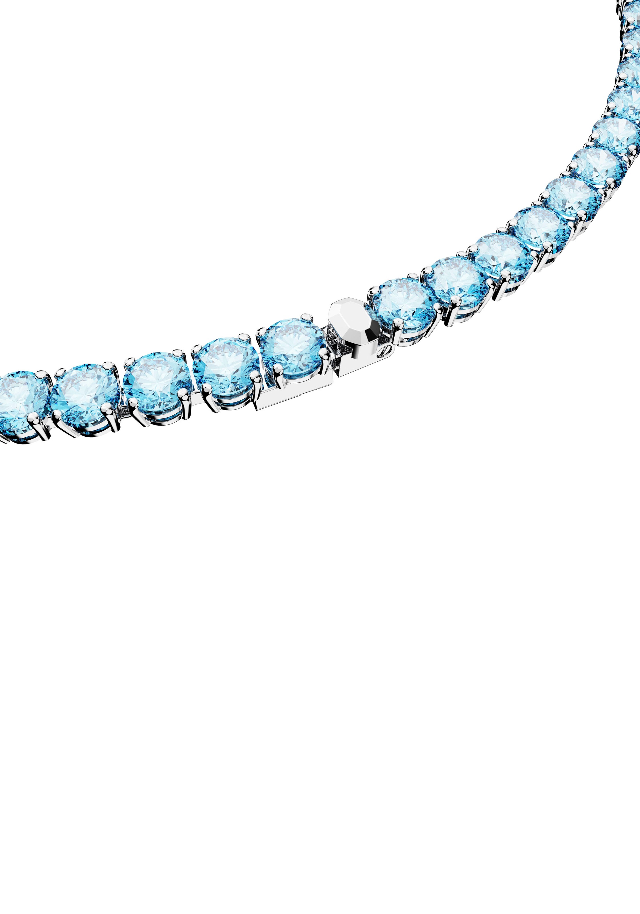 Collier »Matrix Tenniskette, Rundschliff, 5681799«, mit Swarovski® Kristall