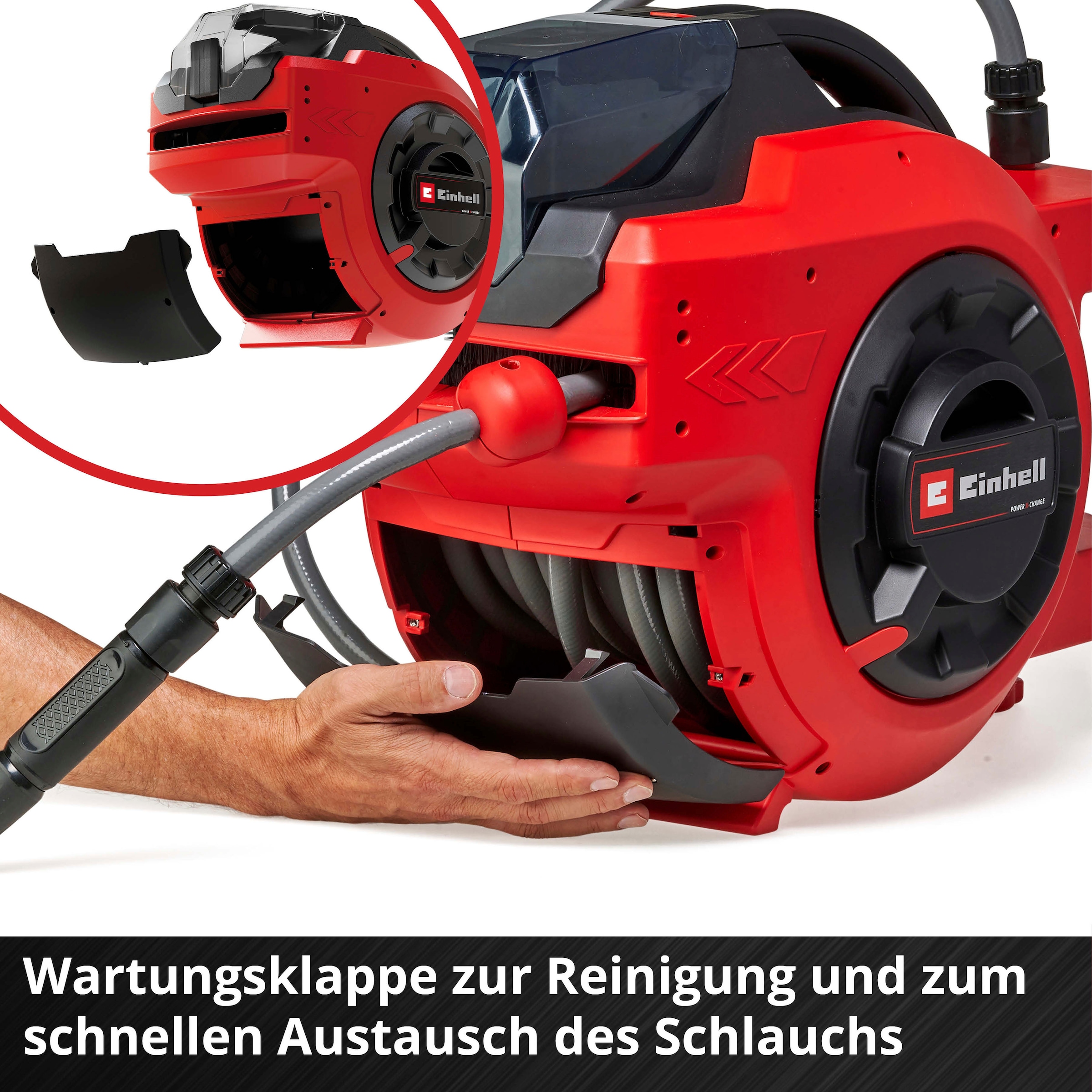 Einhell Schlauchtrommel »GE-HR 18/30 Li-Solo«, ohne Akku und Ladegerät