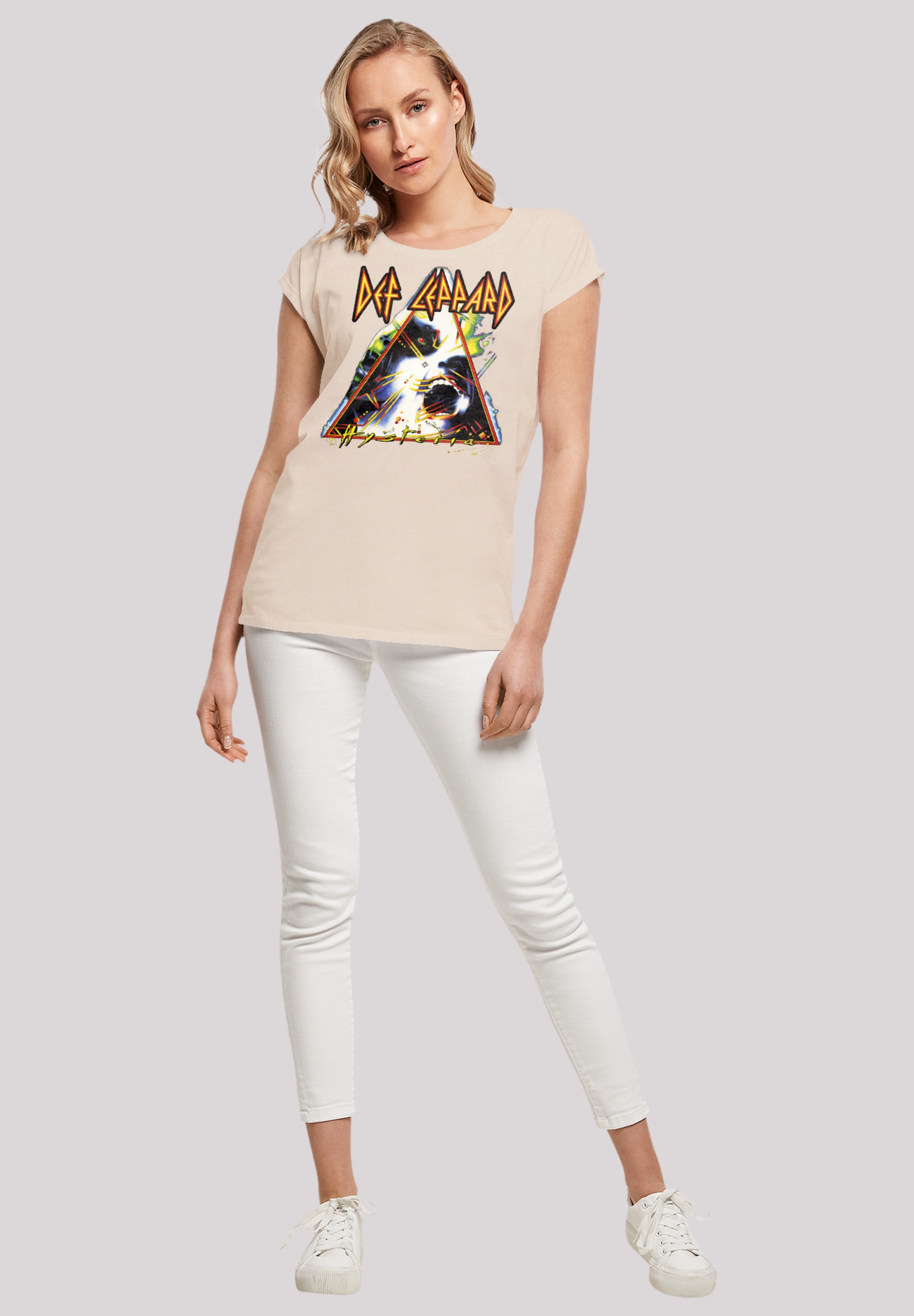 F4NT4STIC T-Shirt »Def Leppard Hysteria«, Premium Qualität