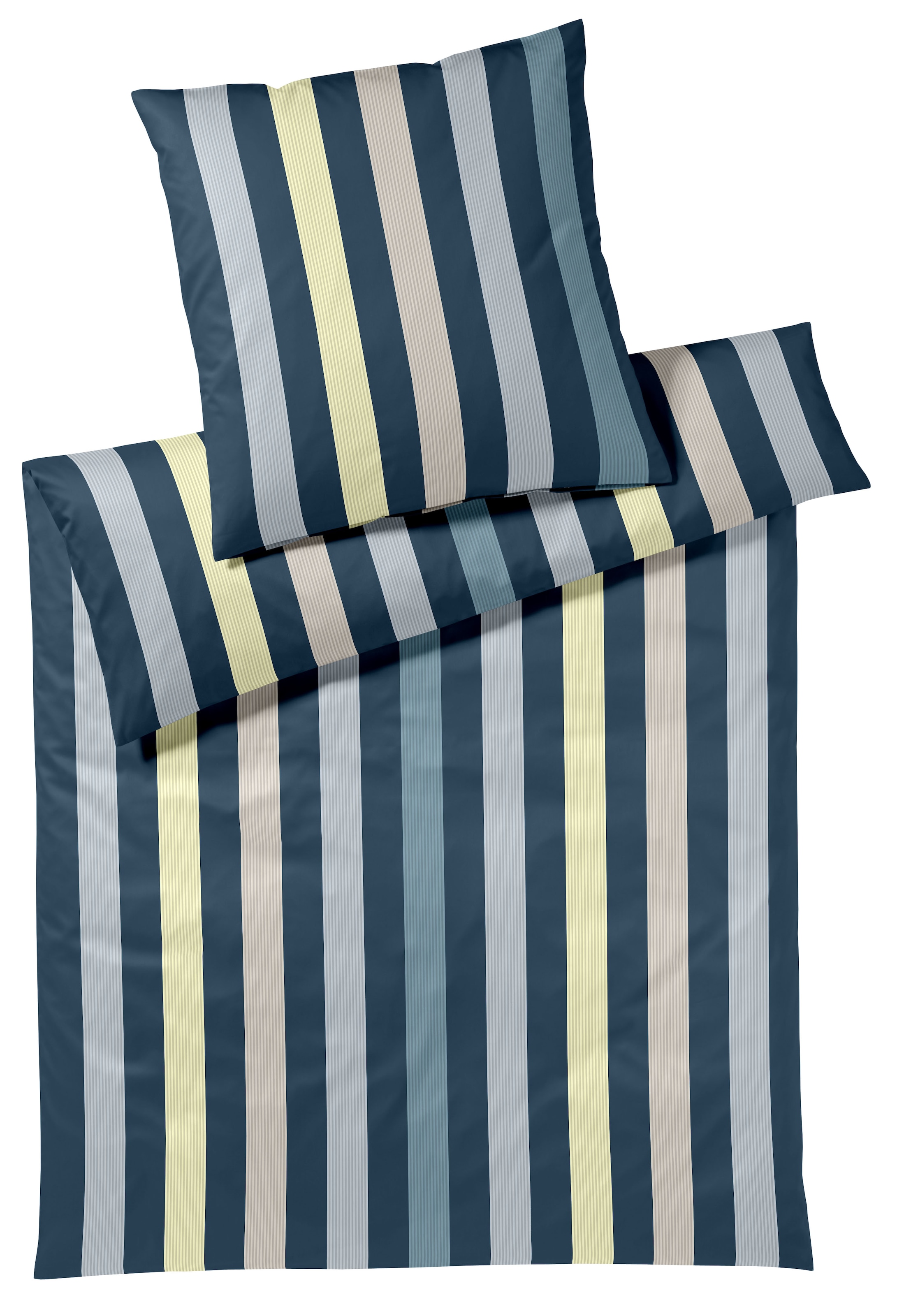 Elegante Bettwäsche "Melody" 2 Stk. tlg. angenehmes Hautgefühl günstig online kaufen