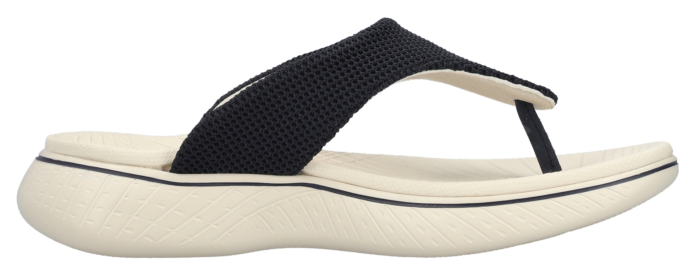 RIEKER Sport Zehentrenner, Sommerschuh, Strandschuh, Badeschuh, Urlaubschuh mit weichem Zehensteg