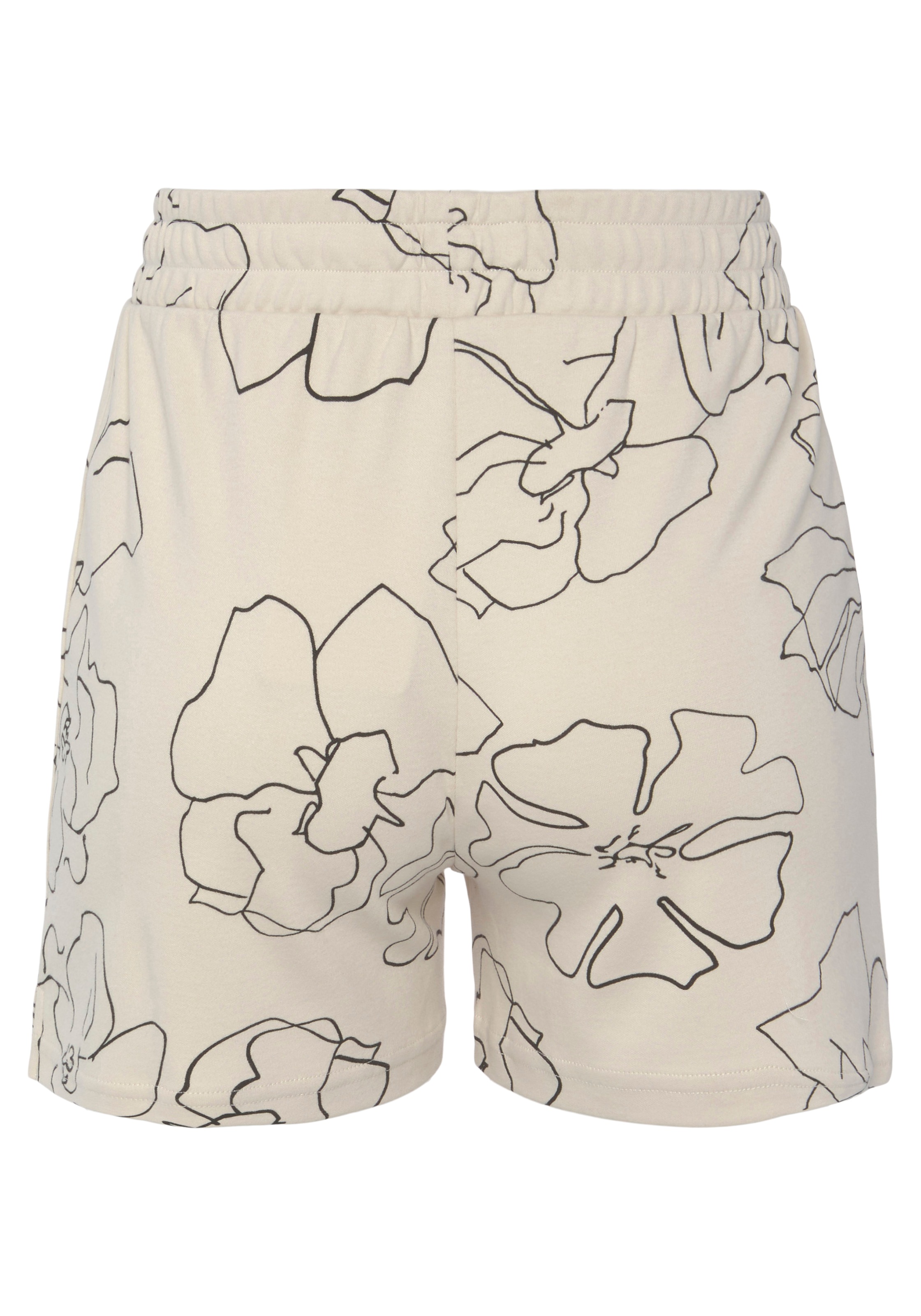 LASCANA Sweatshorts, mit Allover Blütendruck, Loungewear