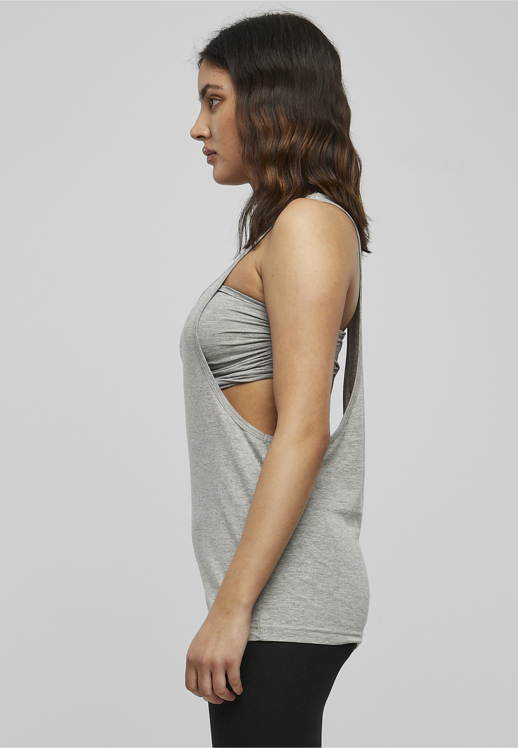 URBAN CLASSICS Yoga & Relax Shirt »Urban Classics Damen Ladies Loose Tank« 1 Stk.