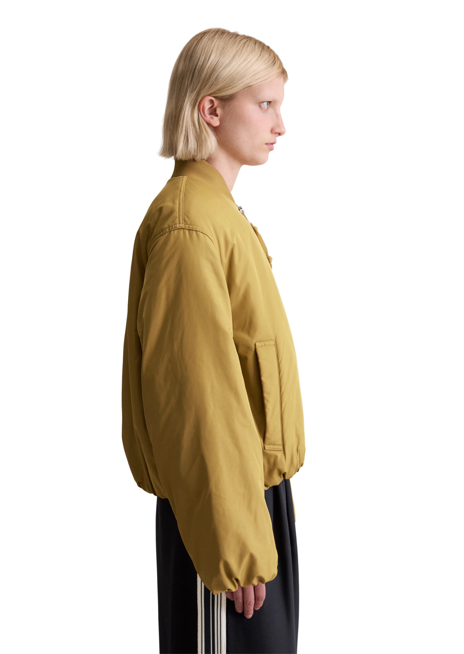 Marc O'Polo DENIM Outdoorjacke »aus recyceltem Polyester« ohne Kapuze