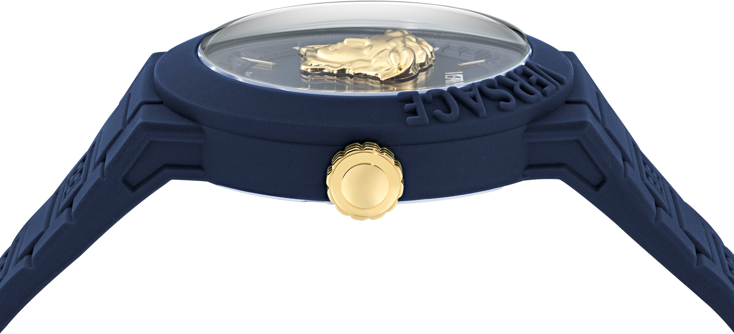 Versace Quarzuhr »V-POP GENTS«, Armbanduhr, Herrenuhr, Swiss Made, Silikonarmband, analog, Saphirglas