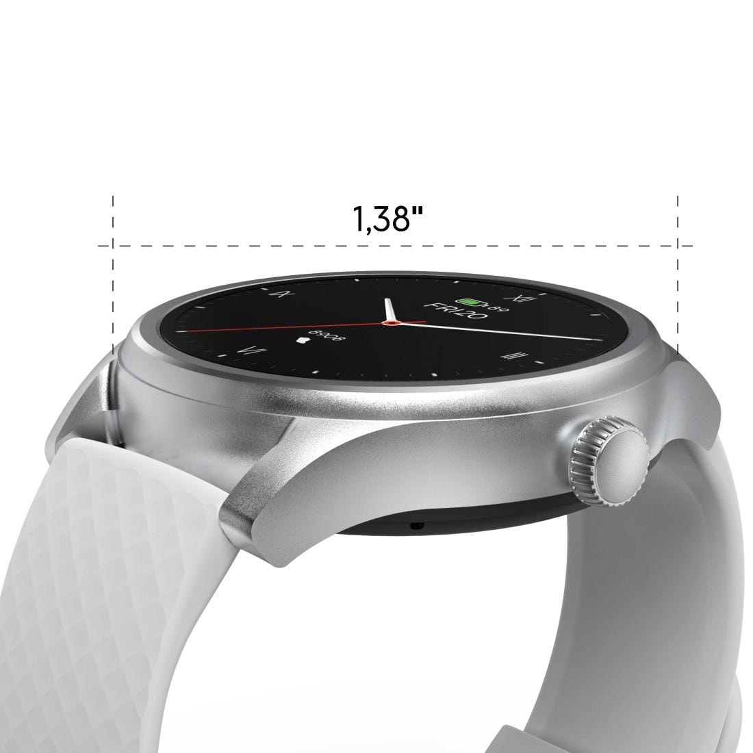 Hama Smartwatch »Smartwatch 1,38“ (Anruffunktion, WhatsApp etc., Schlafmonitor, IP68)«, (/ 1,38 Zoll),)