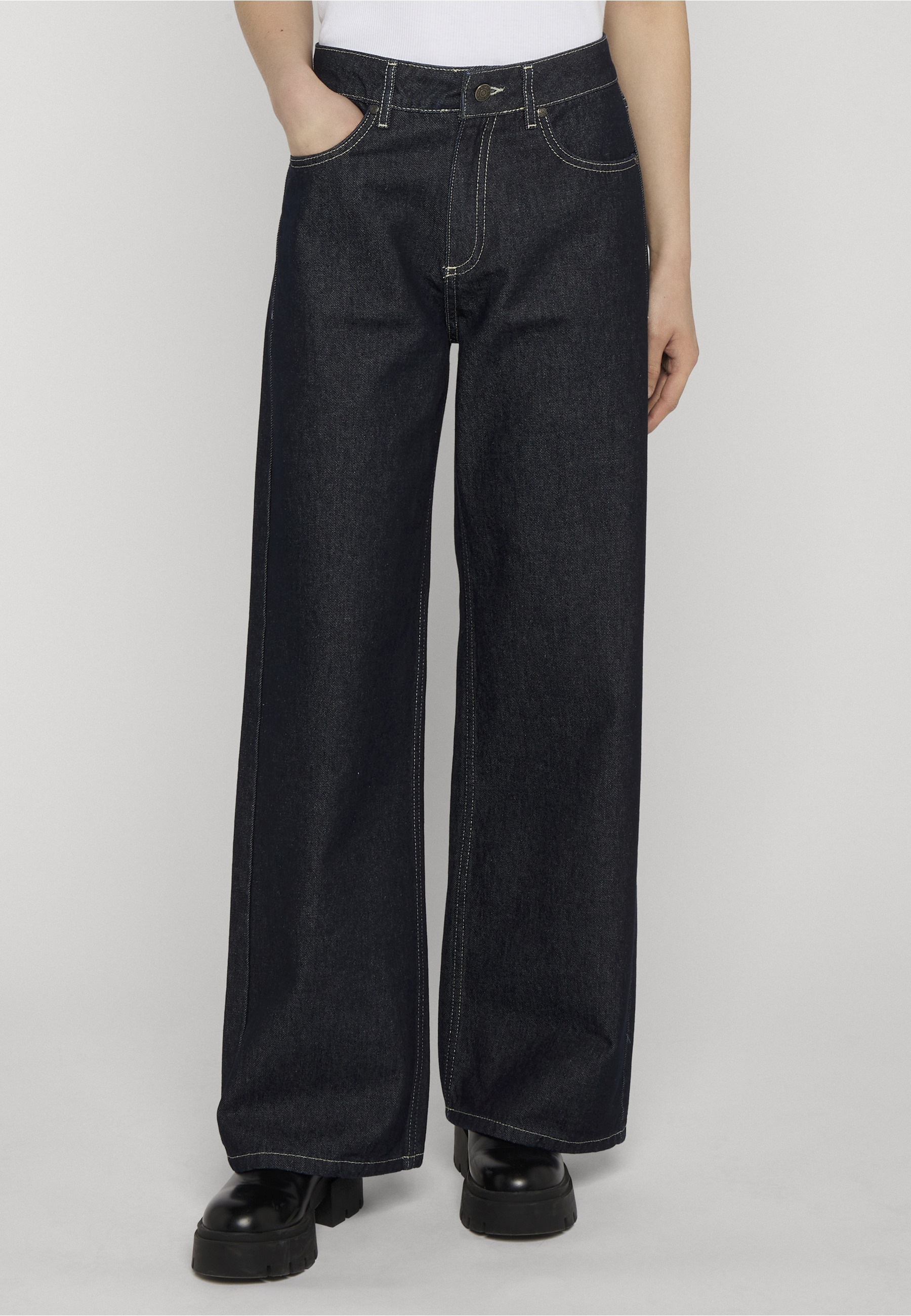 Karl Kani Loose-fit-Jeans »Karl Kani OG Rinsed Wide Leg Jeans«