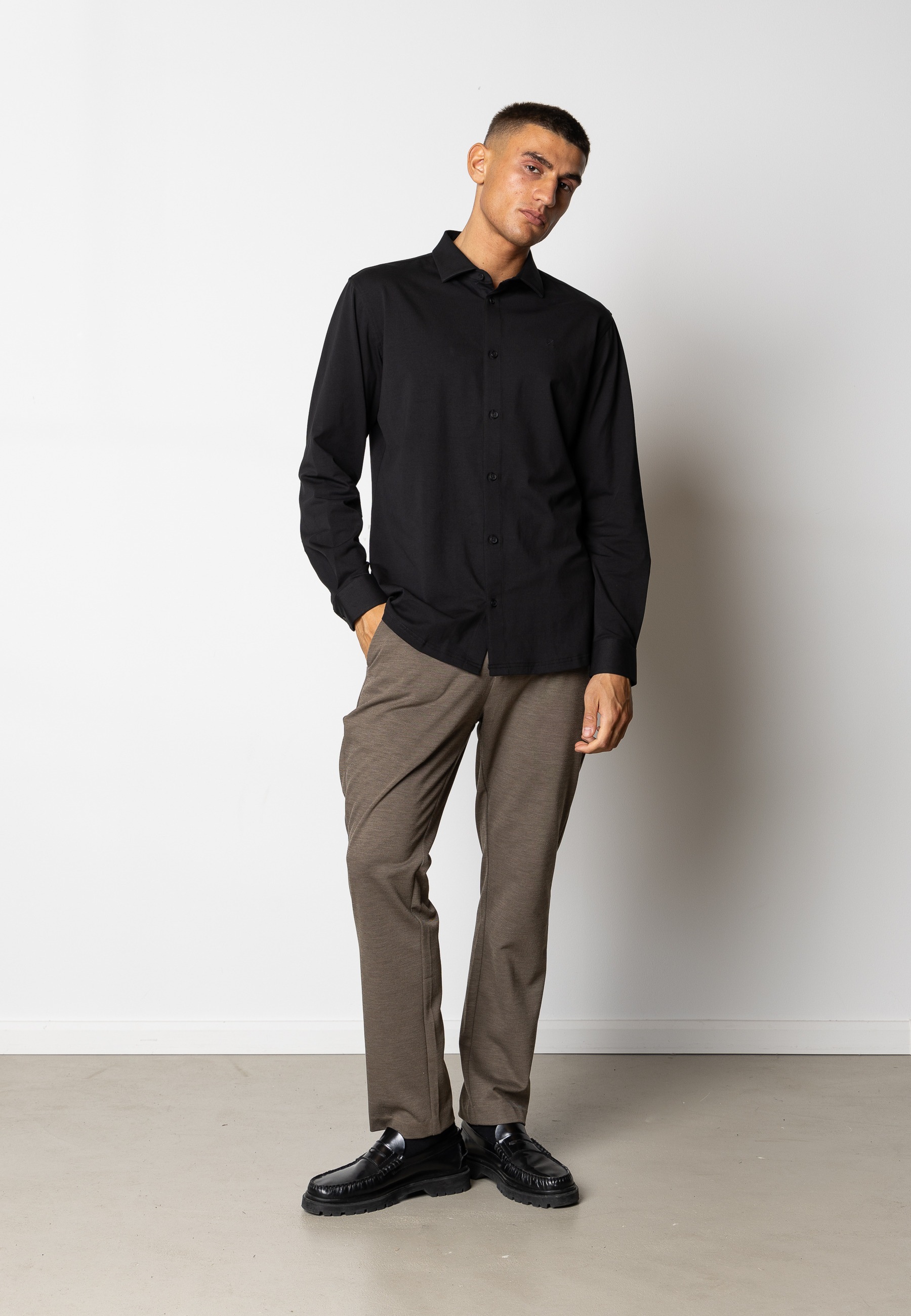 Clean Cut Copenhagen Langarmhemd »Clean Cut Copenhagen Clean Formal Stretch Shirt L/S« 1 Stk.