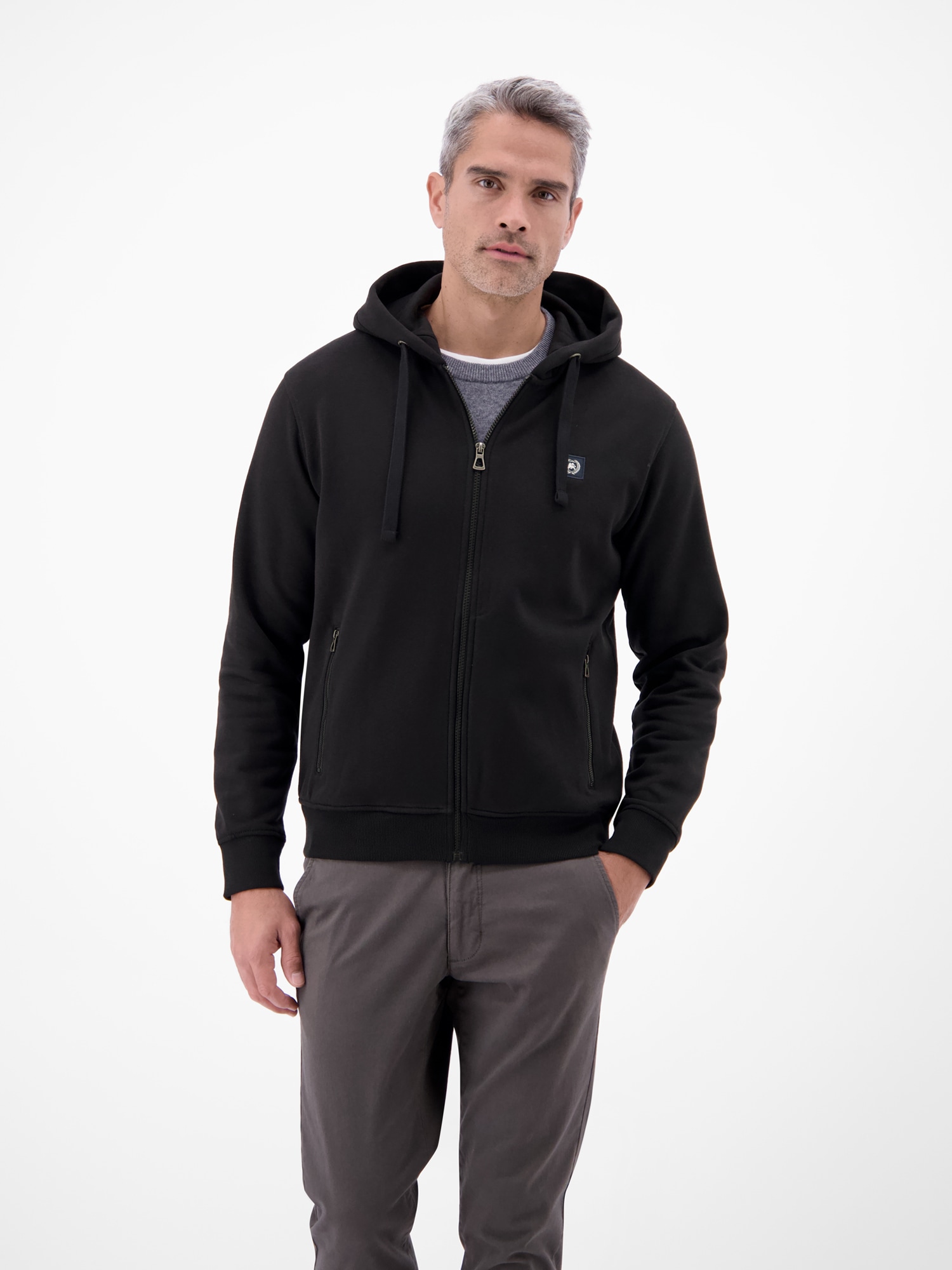 LERROS Sweatjacke "LERROS Hoodie Sweat-Jacke" günstig online kaufen