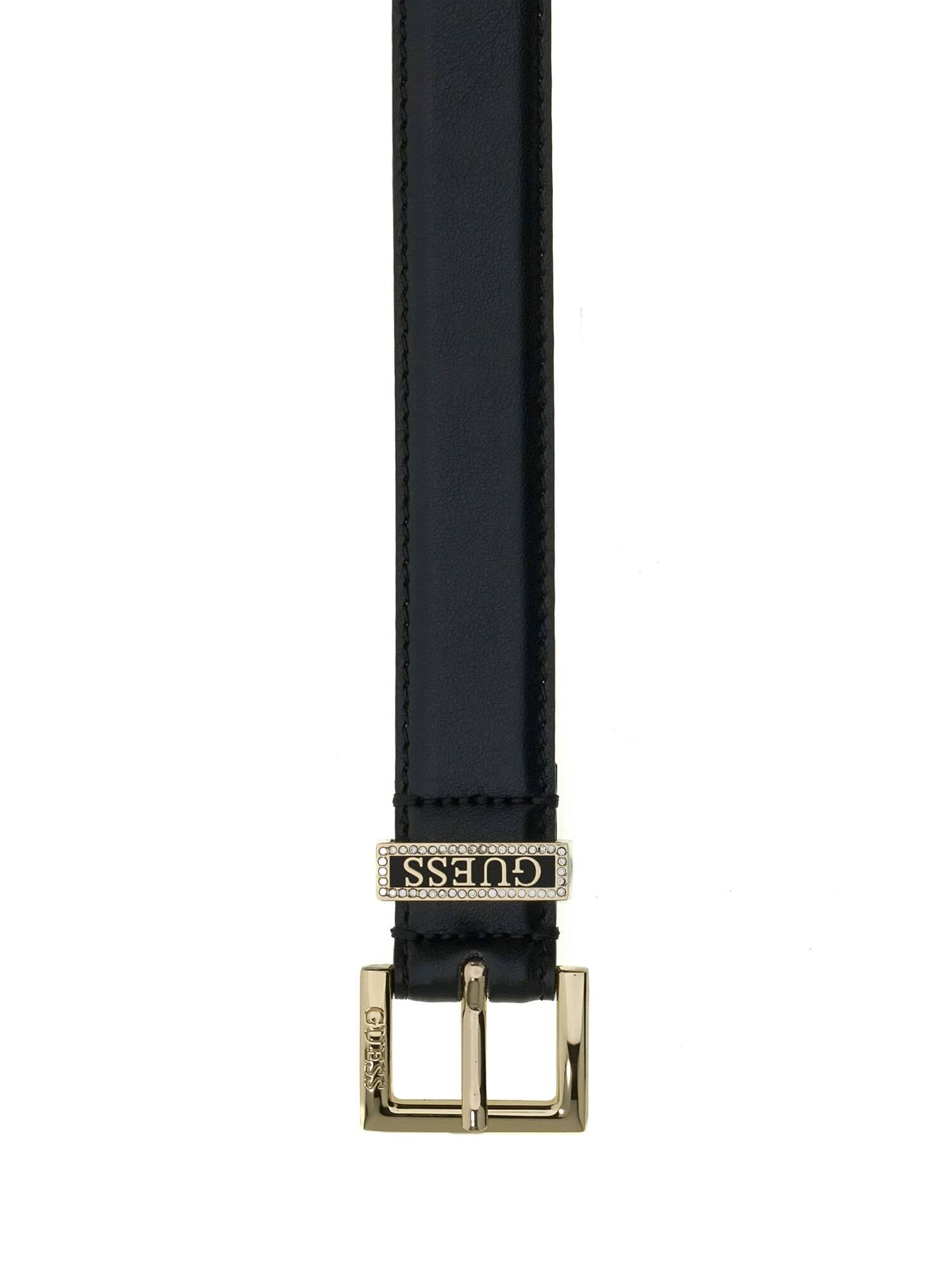 Guess Synthetikgürtel »PANT BELT NT REV & NT ADJ H25« mit Label-Details