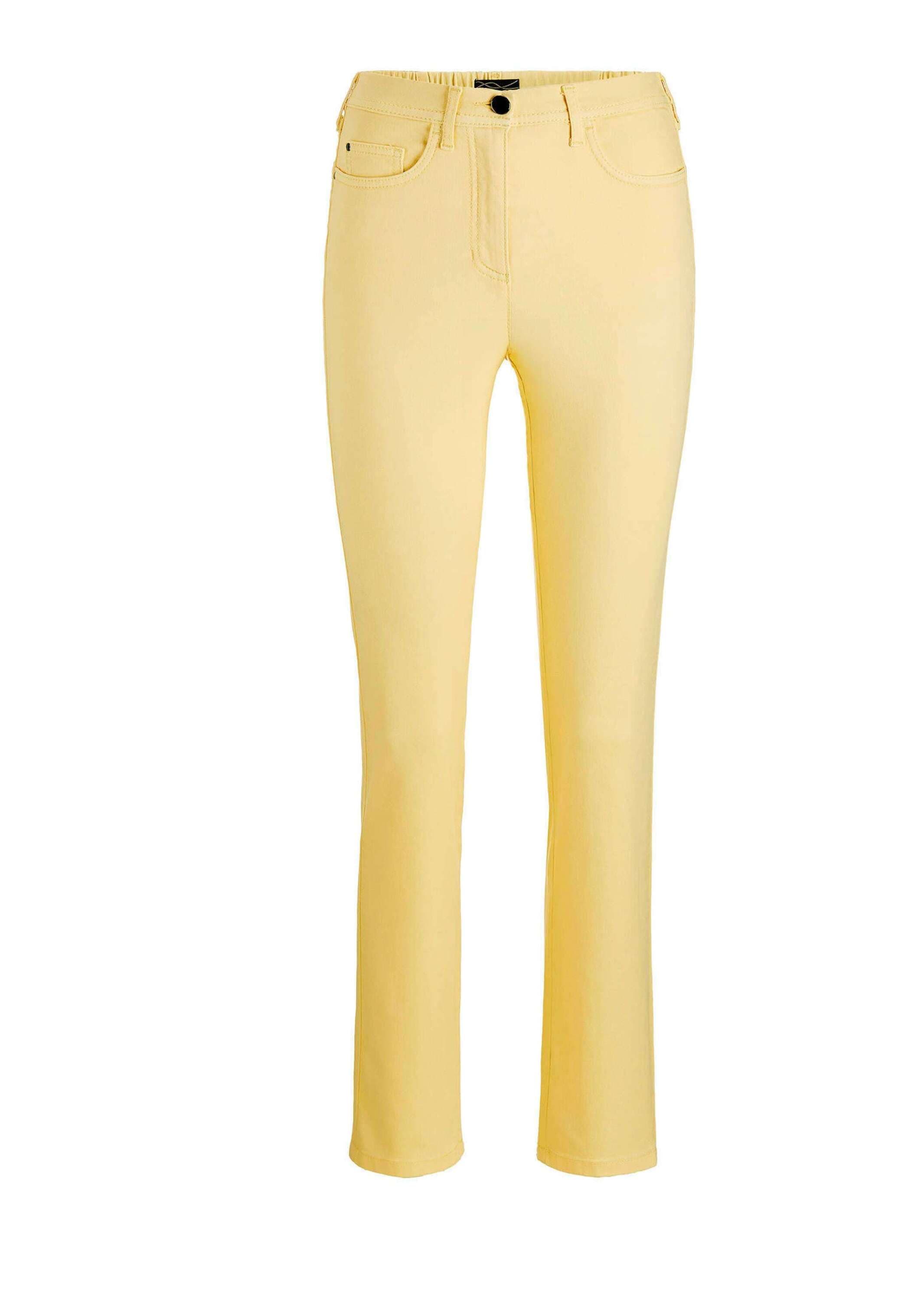GOLDNER Regular-fit-Jeans "Damen Jeans Slim Fit LOUISA mit Stretch-Anteil" Ohne