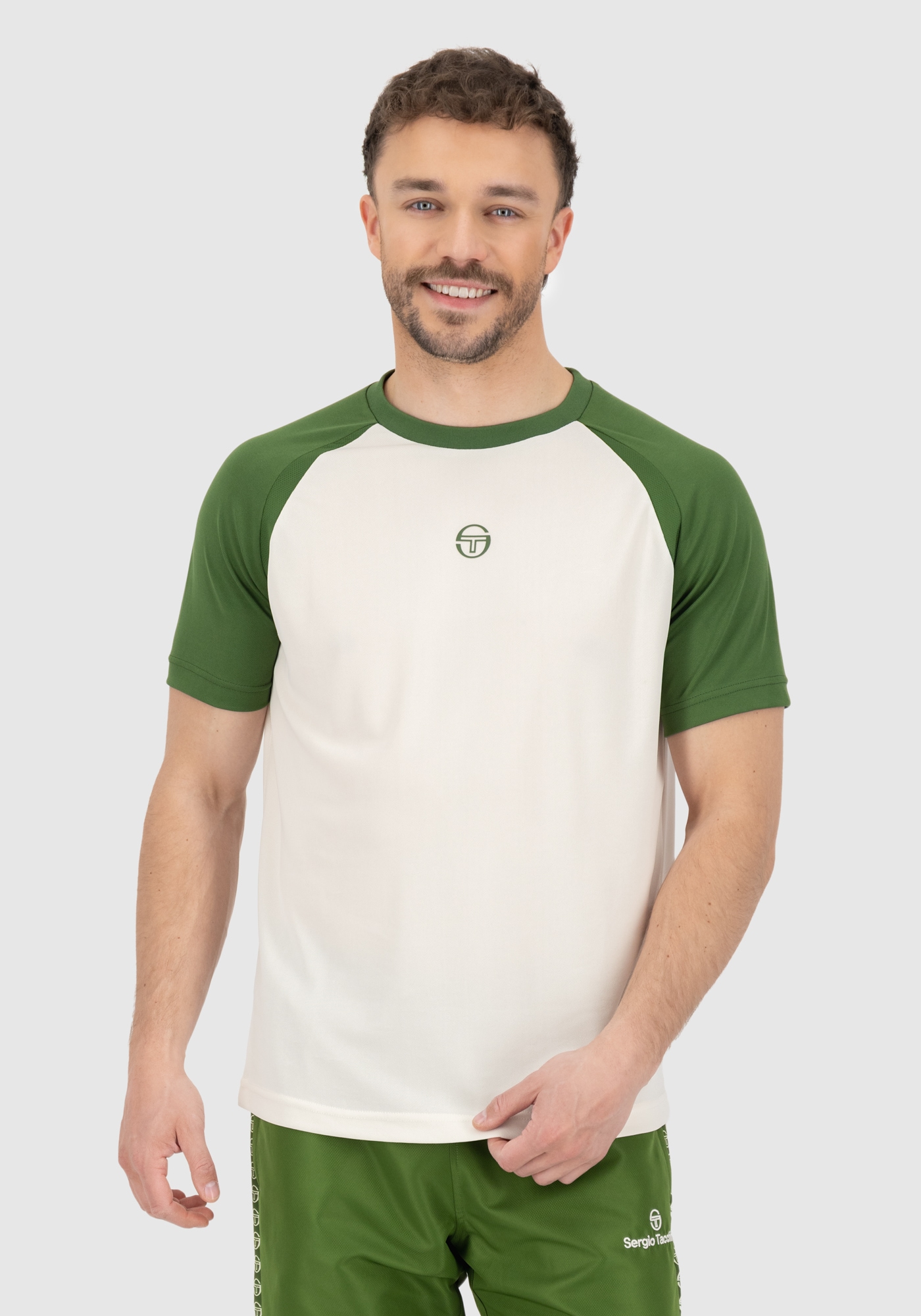Sergio Tacchini T-Shirt »RISPECCHIO PL TEE Herren«, T-Shirt Herren, leichtes Kurzarmshirt, Sporttrikot, Outdoor, Sale