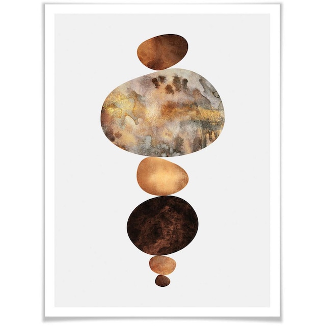 Wall-Art Poster »Balance«, Schriftzug, (1 St.) bestellen | BAUR