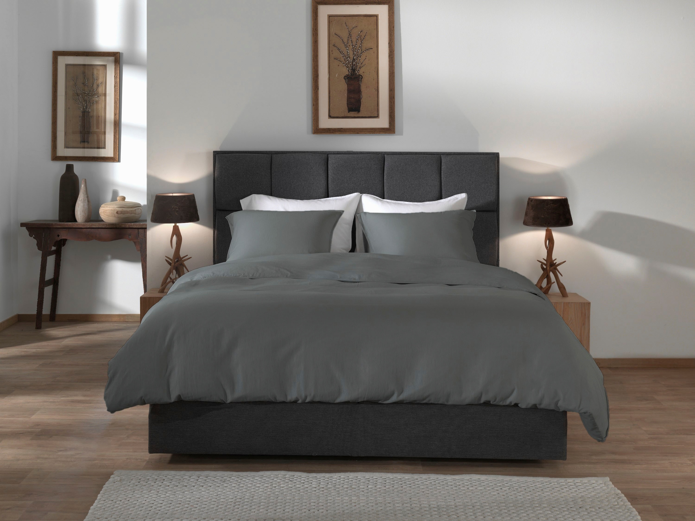 YELLOW Bettwäsche "Suite-Saint-Tropez" 2 tlg. Bettwäsche aus 55% Leinen und günstig online kaufen