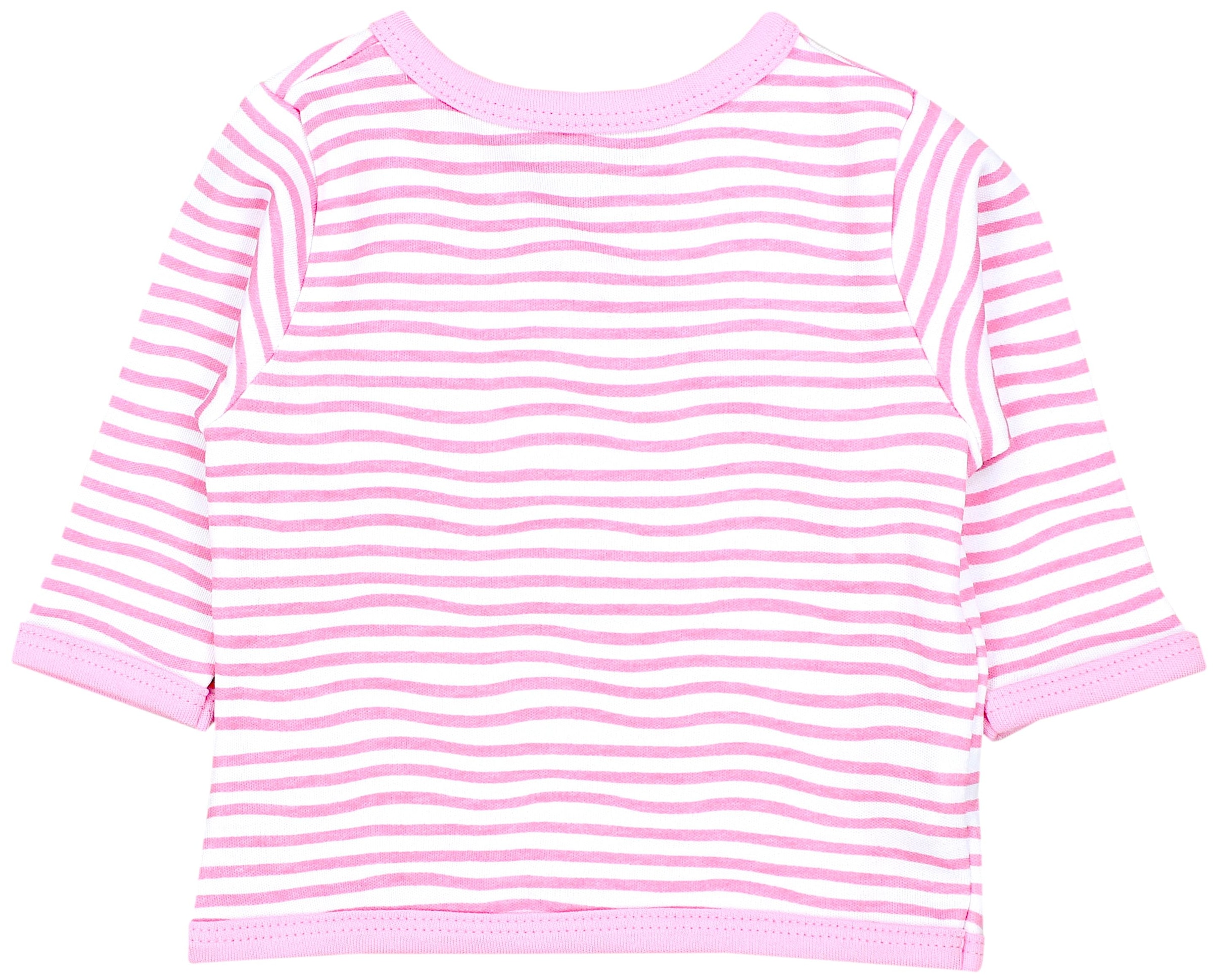 TupTam Wickelshirt »Wickelshirt Baby Langarm Wickelshirt 5er Set«