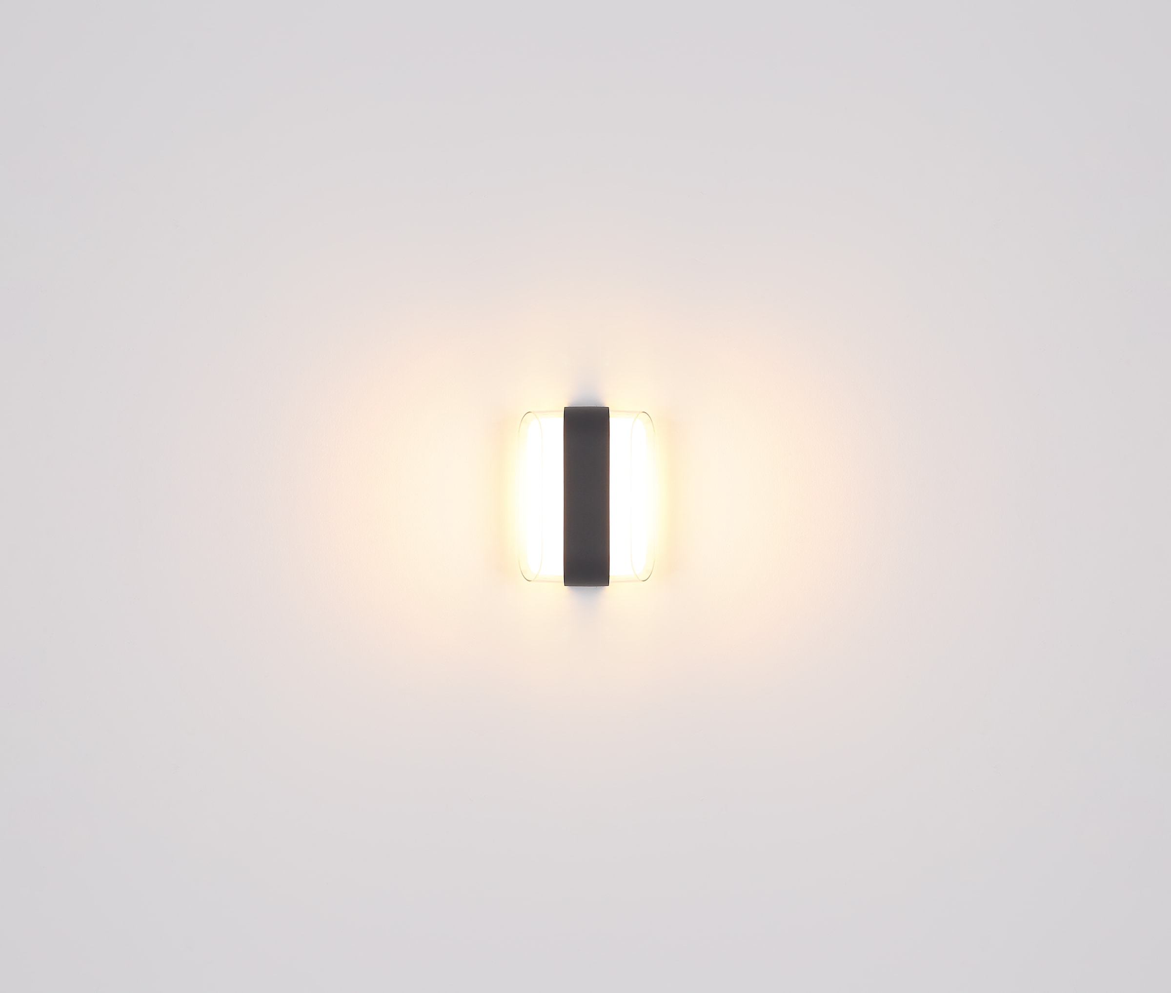 GLOBO LIGHTING LED Außen-Wandleuchte »PLIXON«, Leuchtmittel LED-Modul | LED fest integriert, Außenbereich/IP54/3000K/Kunststoff opal/anthrazit