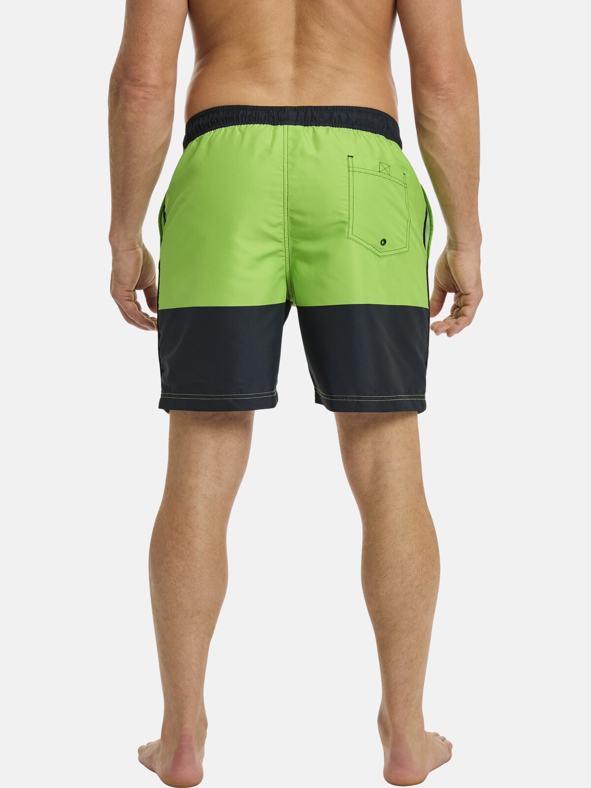 Jan Vanderstorm Badeshorts »Badeshort REDHOLF«, (1 St.), in zweifarbiger Optik