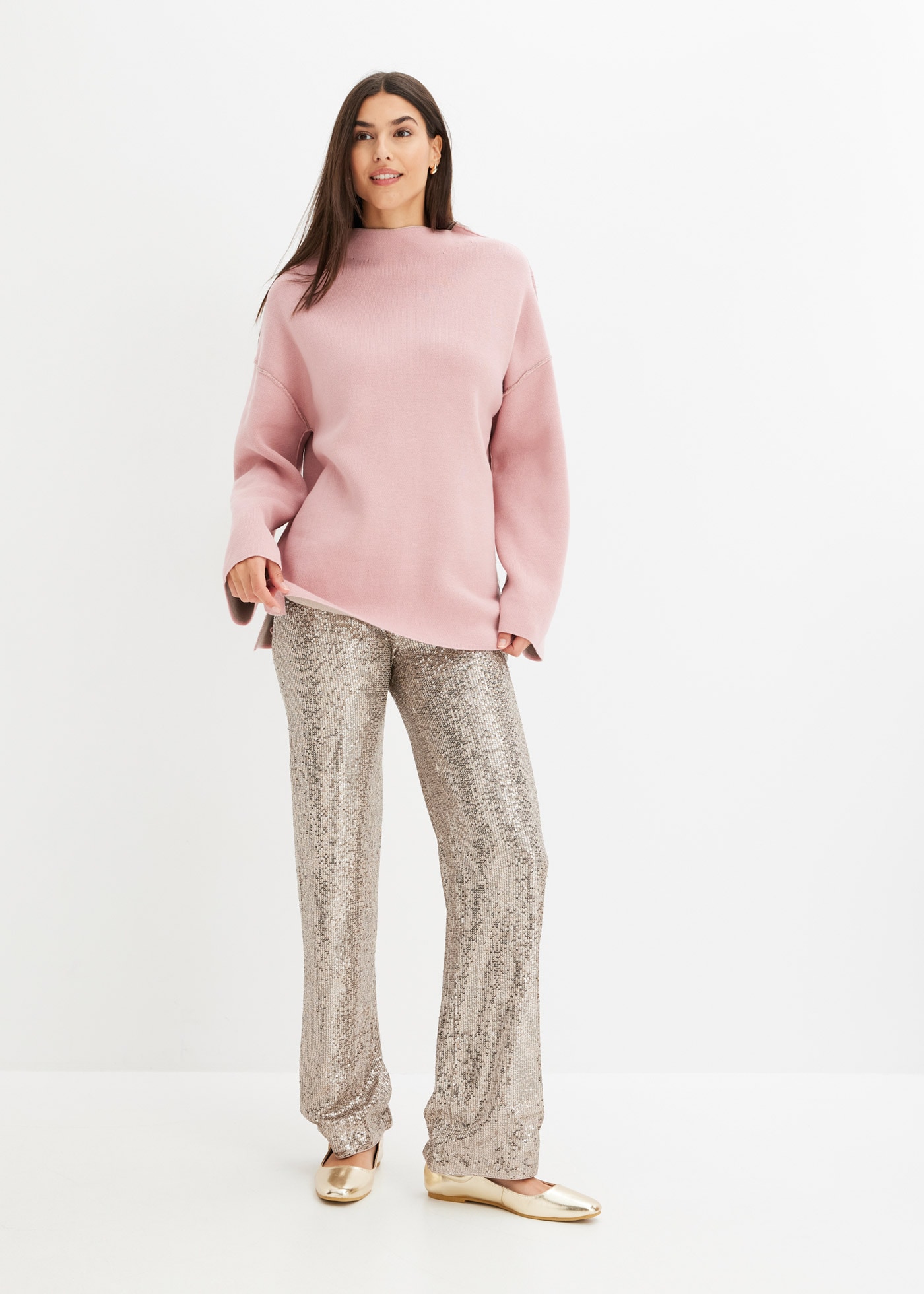 bonprix Strickpullover »Wende-Pullover aus Feinstrick«, Wende-Pullover aus Feinstrick
