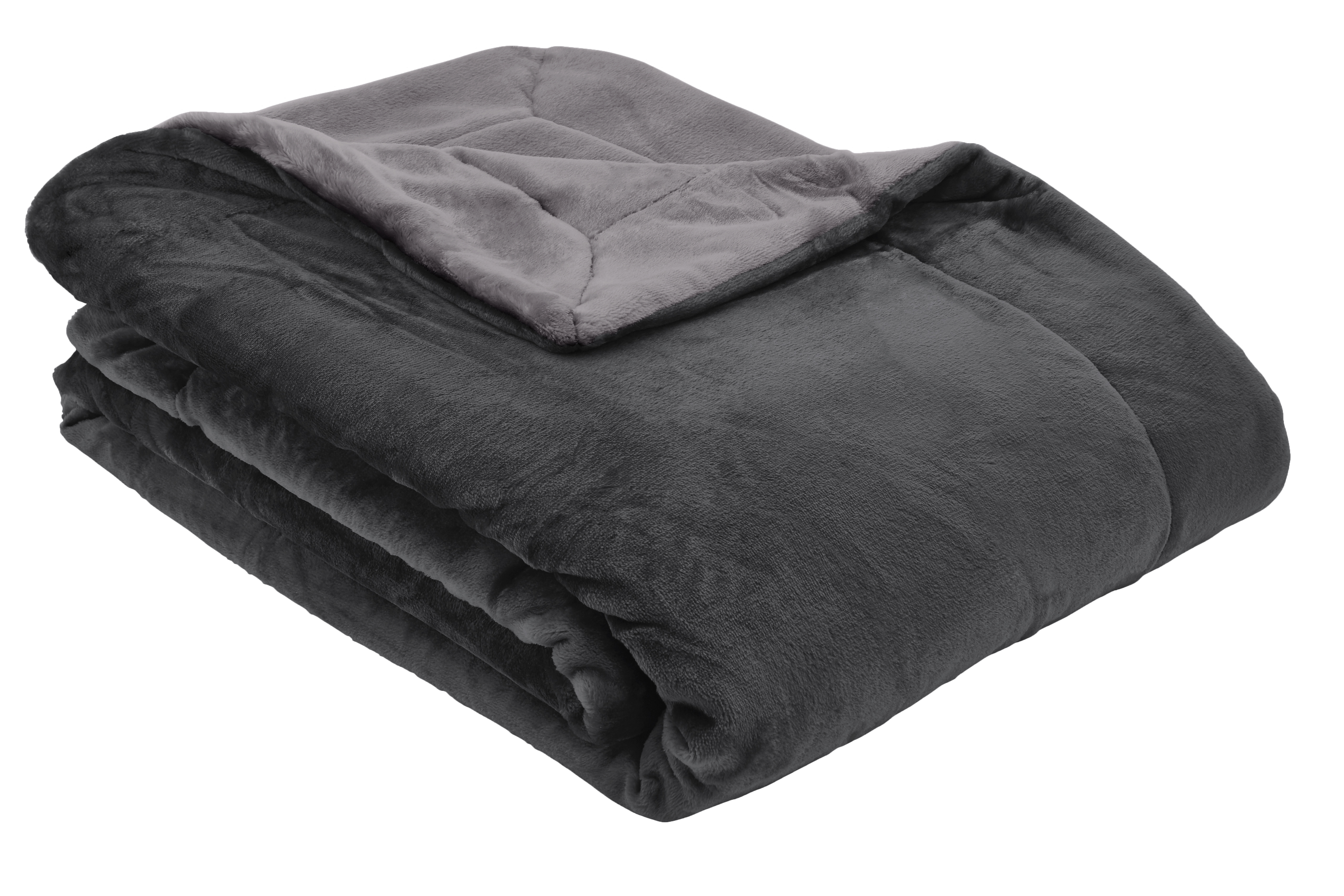 Wohndecke »Doublesoft«, praktische Wendedecke, Kuscheldecke