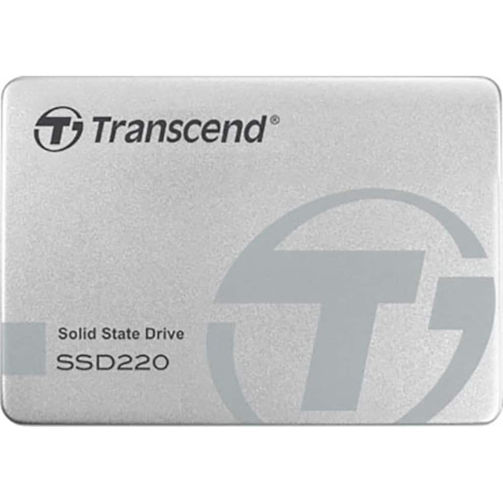 Transcend interne SSD »SSD220S 480GB«, 2,5 Zoll, Anschluss SATA III