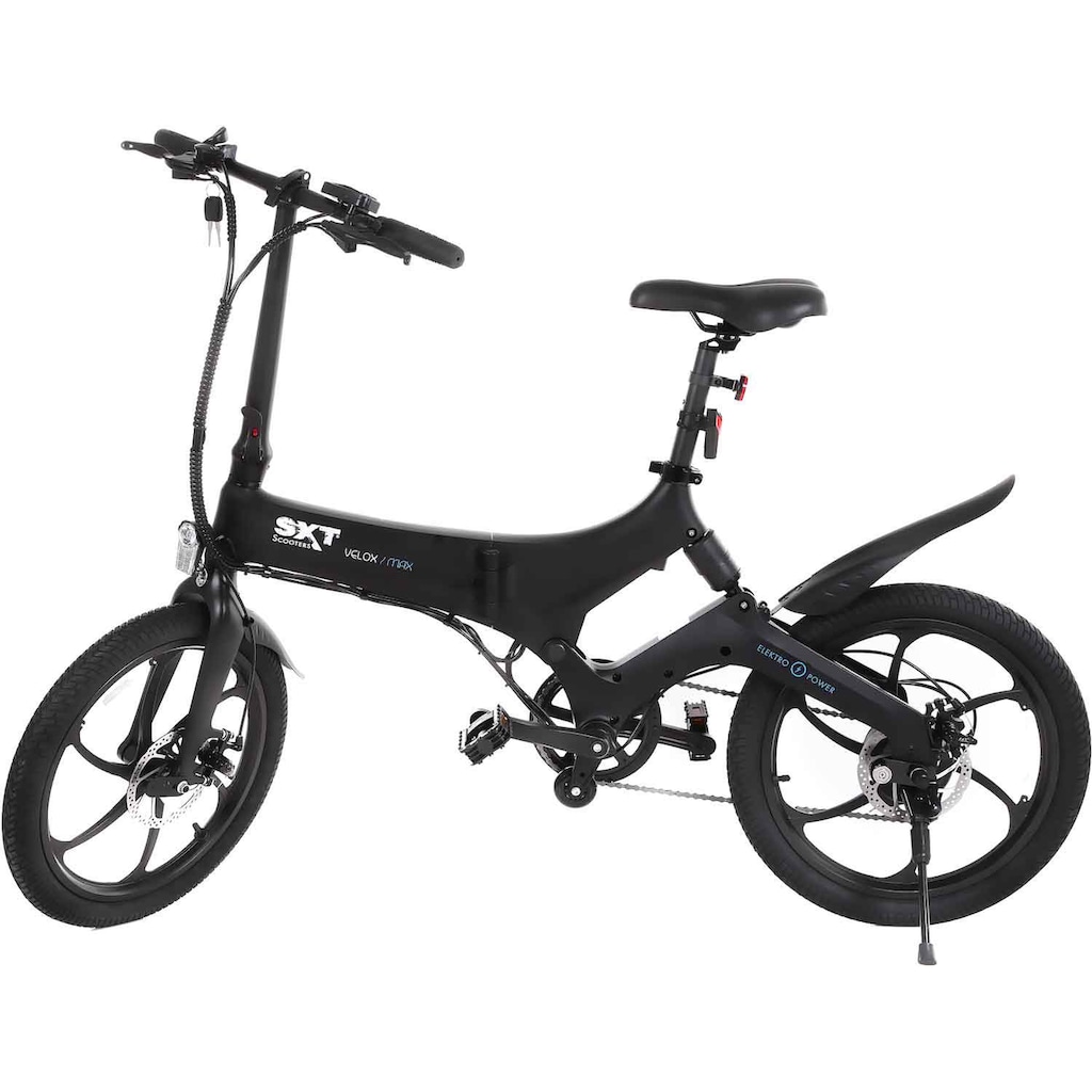 SXT Scooters E-Bike »Velox MAX«, 6 Gang, Heckmotor 250 W