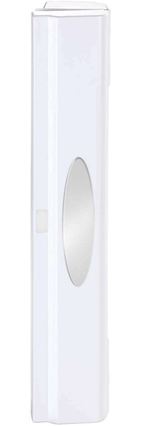 WENKO Folienspender "Modell Perfect-Cutter", B:38cm H:5,2cm T:6,7cm, weiß, Küchenrollenhalter, für Folienrollen bis 33 cm Breite, für Alufolien und