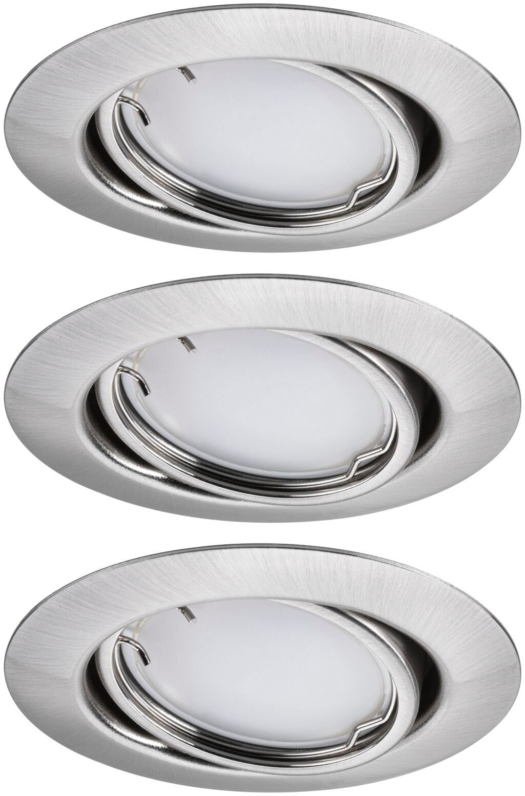 Paulmann LED Einbauleuchte »Base 3x420lm 230V« 1 Stk. Tageslichtweiß Zigbee Basisset