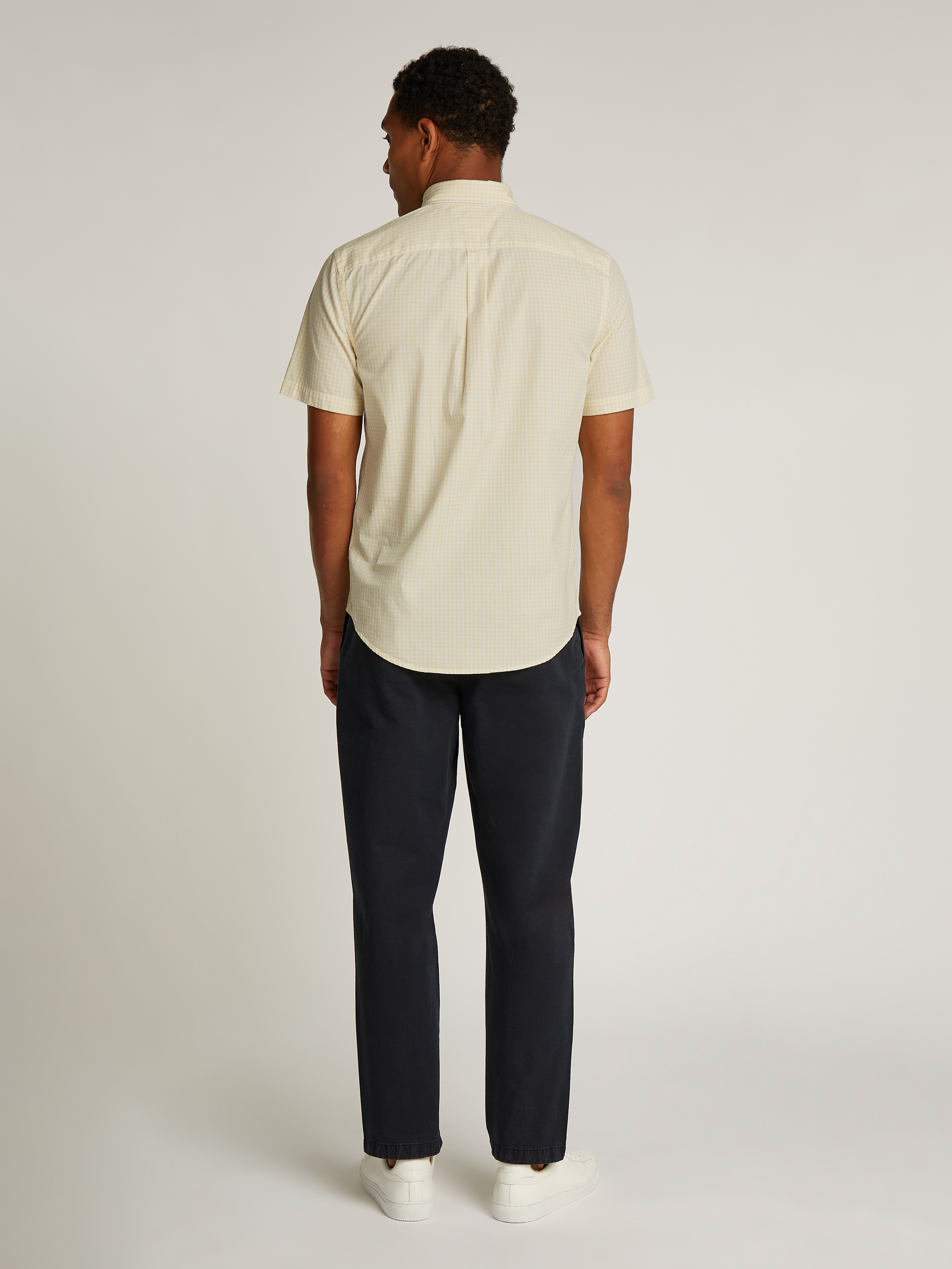 Tommy Hilfiger Kurzarmhemd »FLEX POPLIN CHECK SS RF SHIRT«