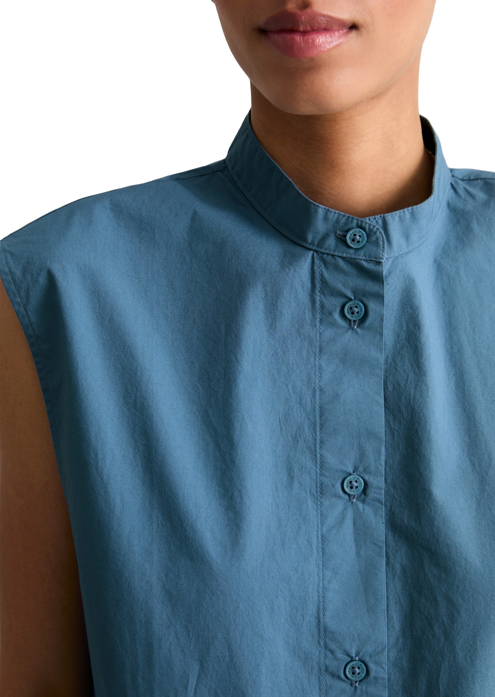 Marc O'Polo DENIM Blusentop »aus Papertouch-Popeline«