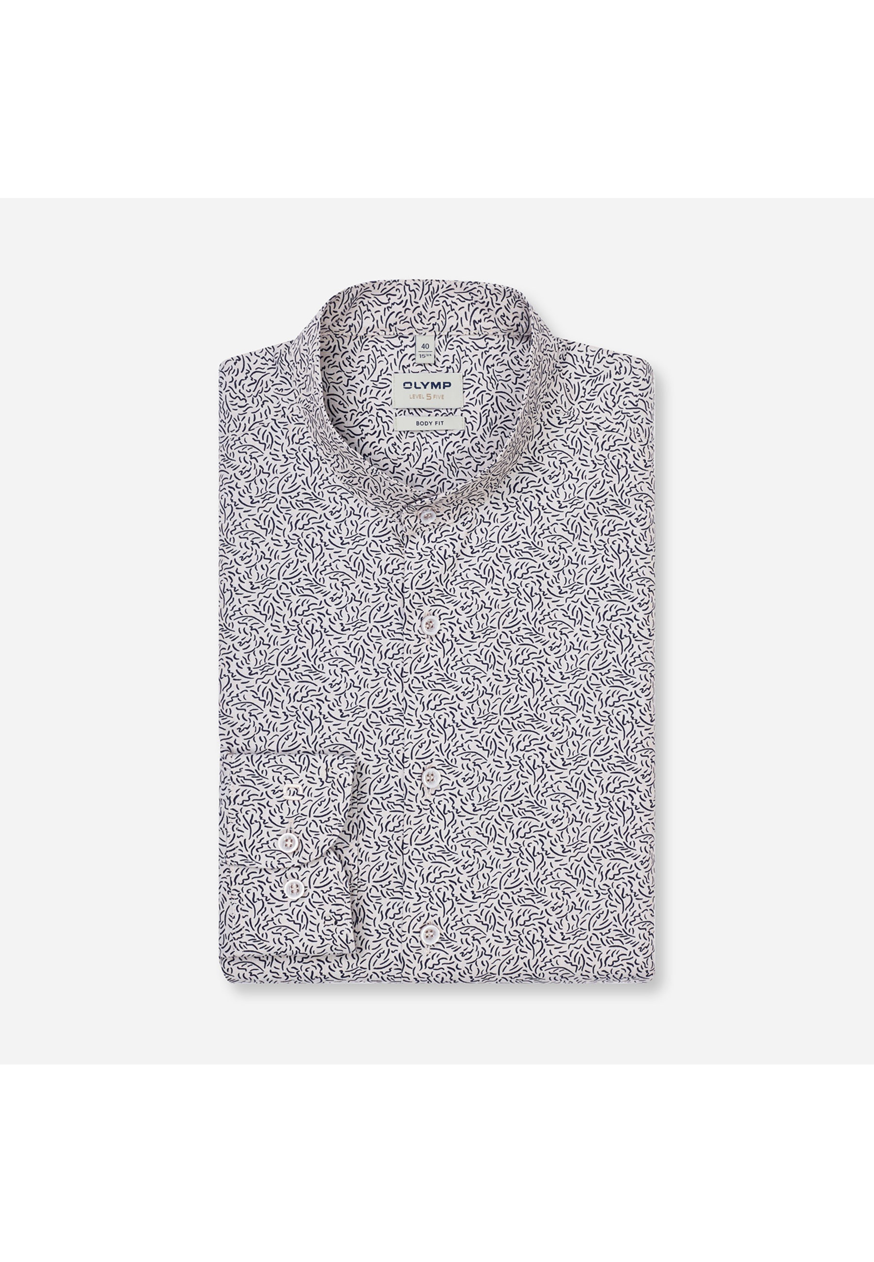 OLYMP Businesshemd »OLYMP Level Five, body fit, Stehkragen«