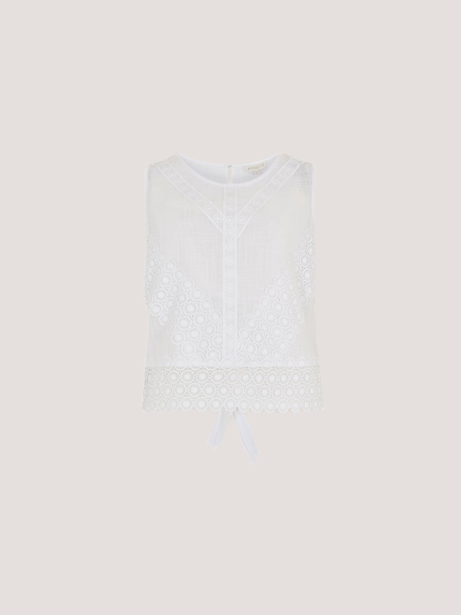Apricot Klassische Bluse »Bluse« mit Schleife am Rücken