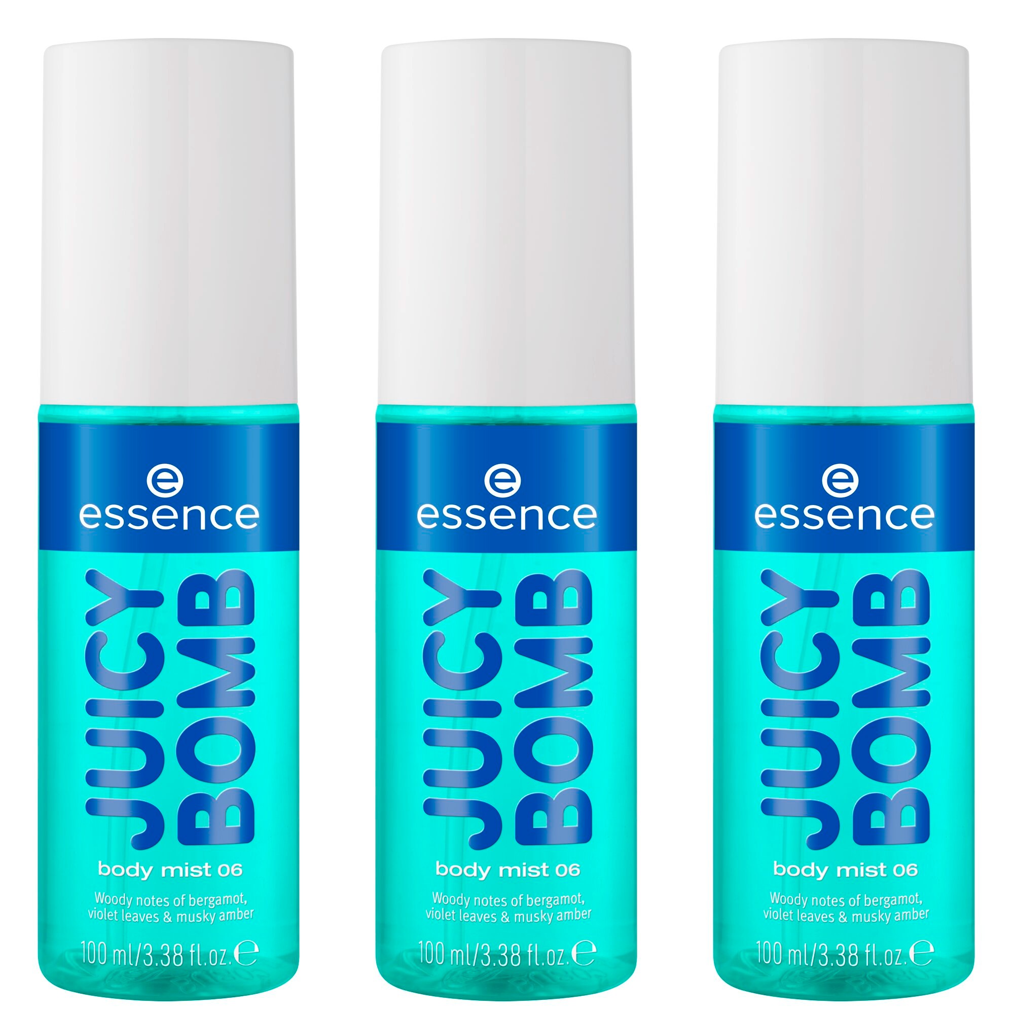 ESSENCE Damen Körperspray "essence JUICY BOMB body mist 06 Moody Musk", 300mlweiß, neutral, Parfüms