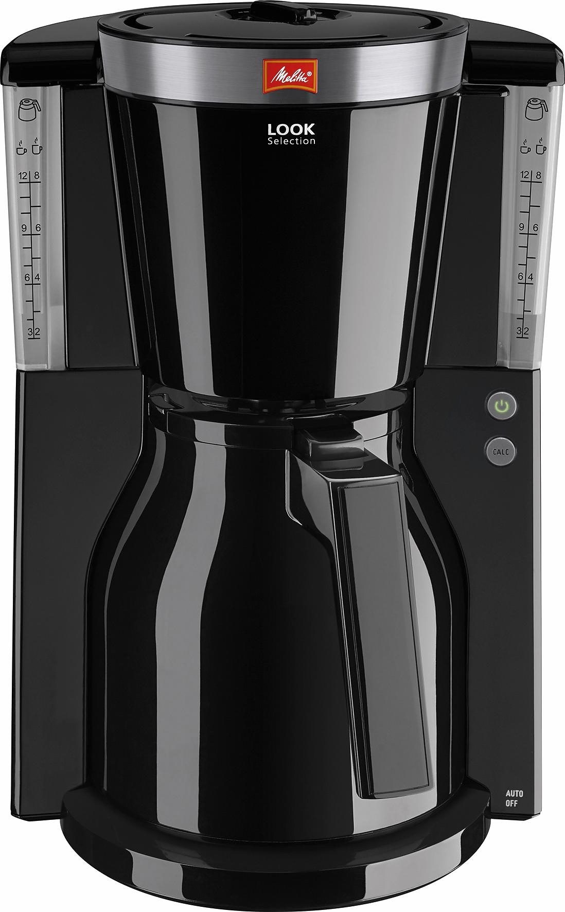 Melitta Filterkaffeemaschine »Melitta® Look® Therm Selection 1011-12«, 1,1  l Kaffeekanne, Papierfilter, 1x4, Thermokanne mit Einhandbedienung | BAUR