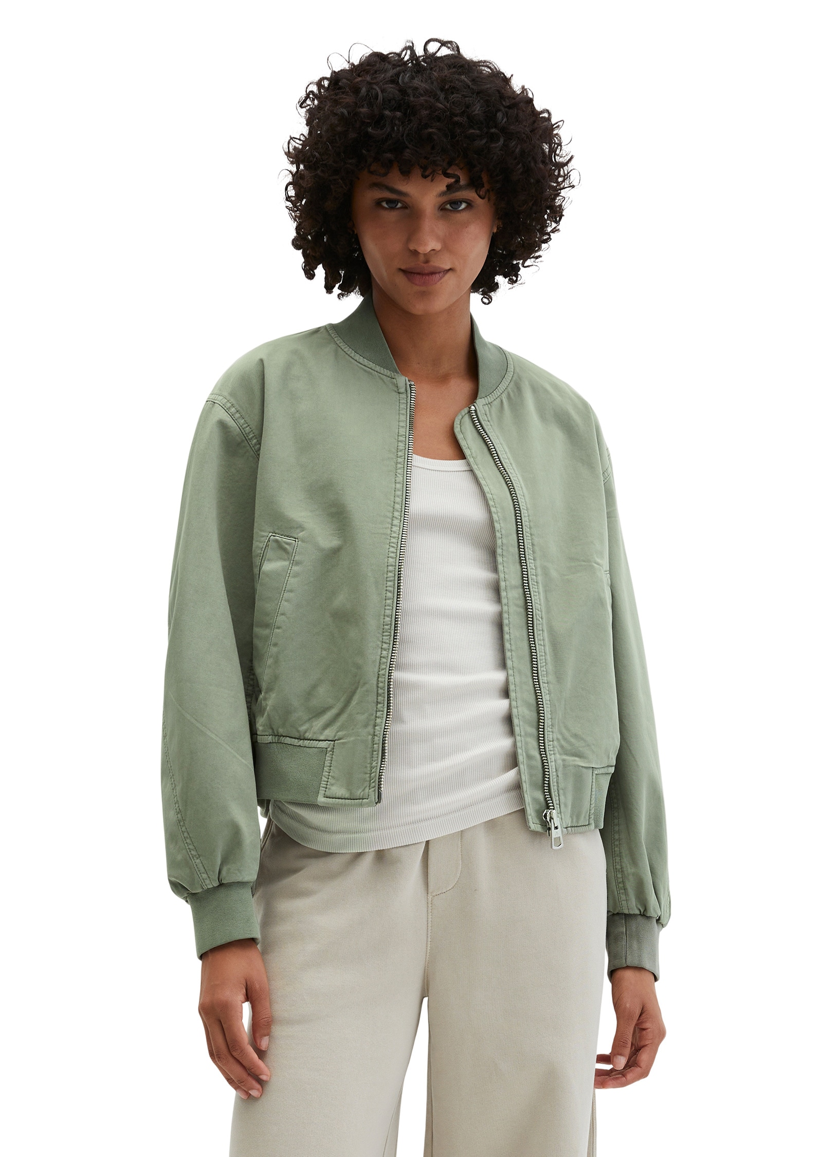 Marc O'Polo Outdoorjacke »aus reiner Bio-Baumwolle«