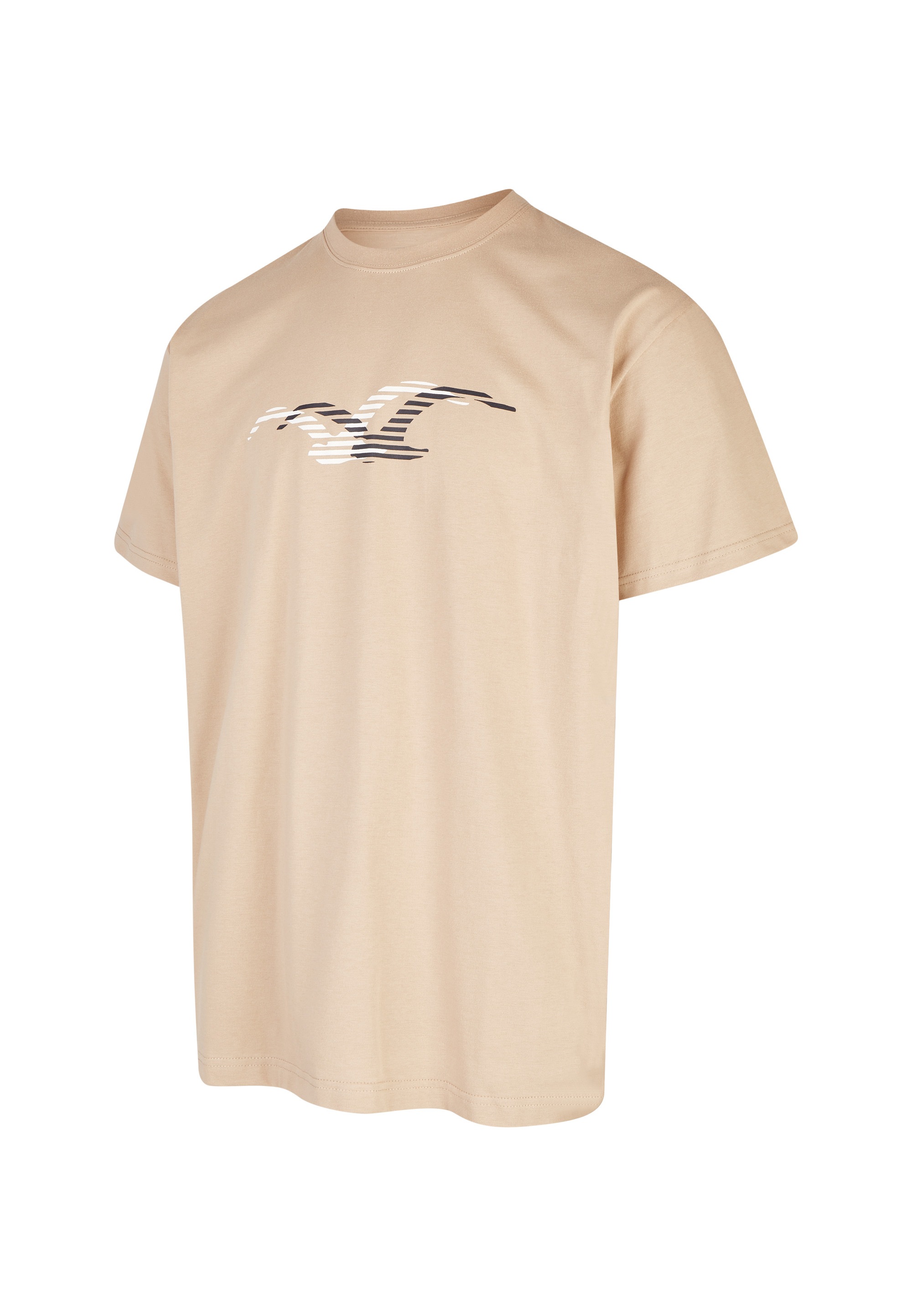 Cleptomanicx T-Shirt »Shifiting Möwe«, mit trendigem Logoprint