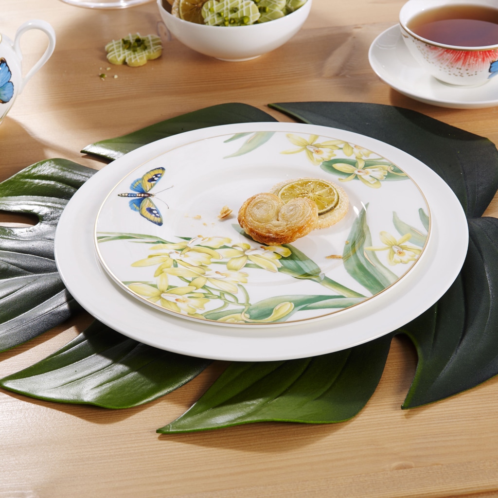 Villeroy & Boch Frühstücksteller »Frühstücksteller Amazonia Anmut ø 22,5 cm 6er Set bunt«