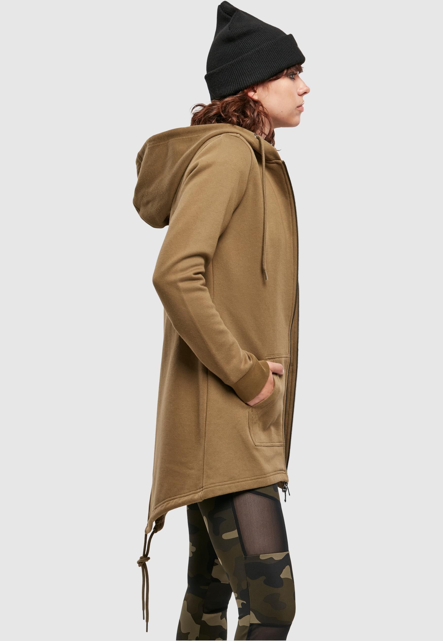 URBAN CLASSICS Sweatjacke »Urban Classics Damen Ladies Sweat«