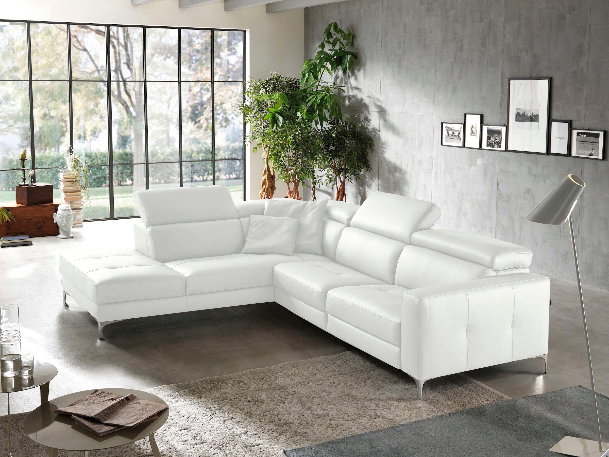 Egoitaliano Ecksofa "Matt, hoher Sitzkomfort und aufwendige Detailverarbeit günstig online kaufen