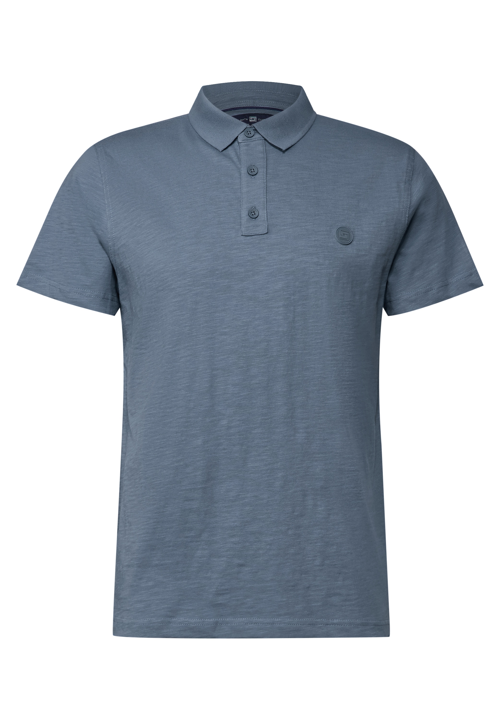 STREET ONE MEN Poloshirt, aus reiner Baumwolle