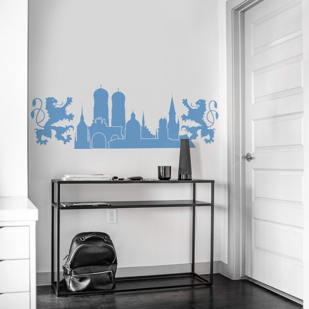 Wall-Art Wandtattoo »Fußball (1 BAUR 1860 Skyline«, St.) | bestellen München