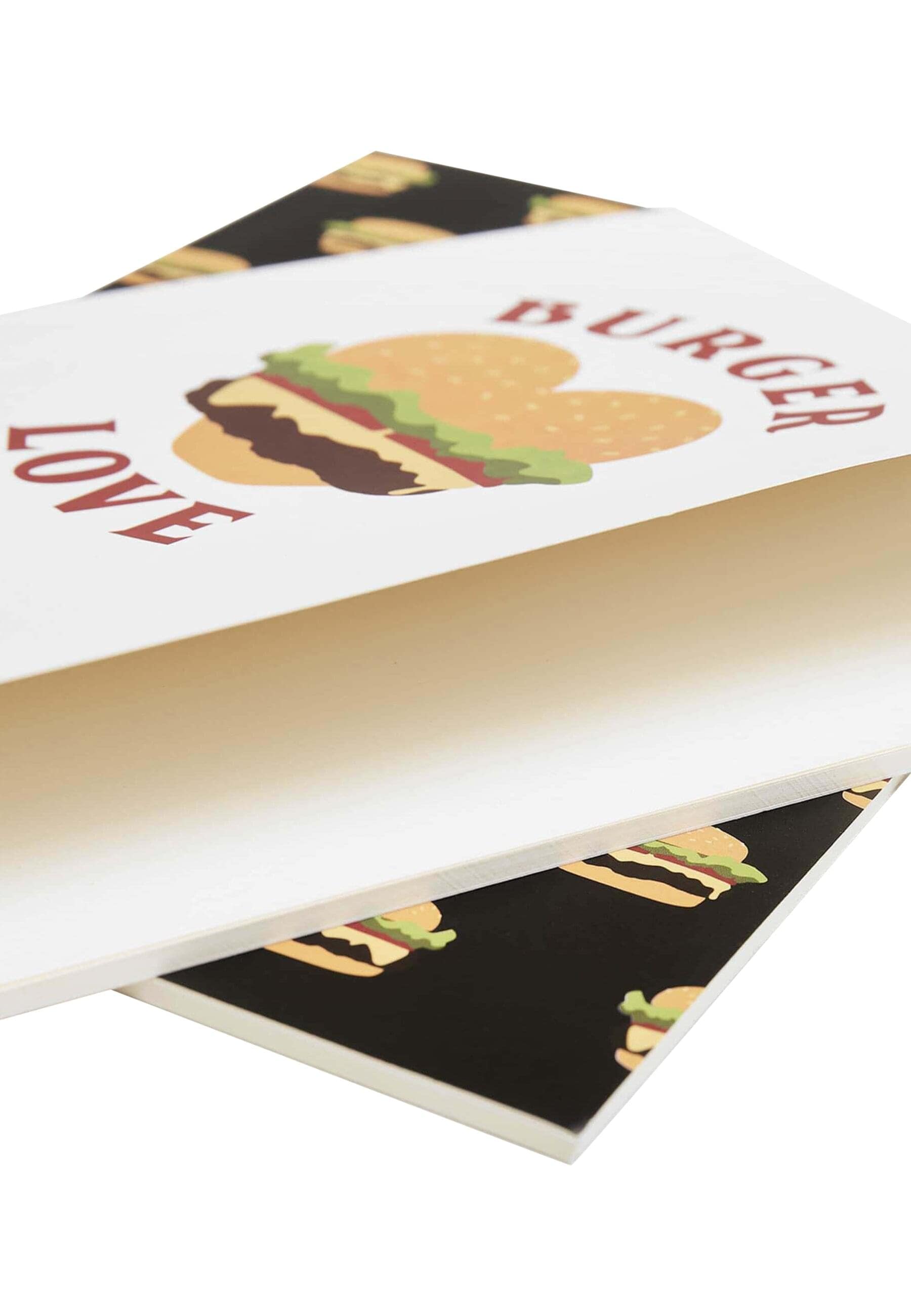 MisterTee Schmuckset »Accessories Burger Love Exercise Book 2-Pack«, (1 tlg.)