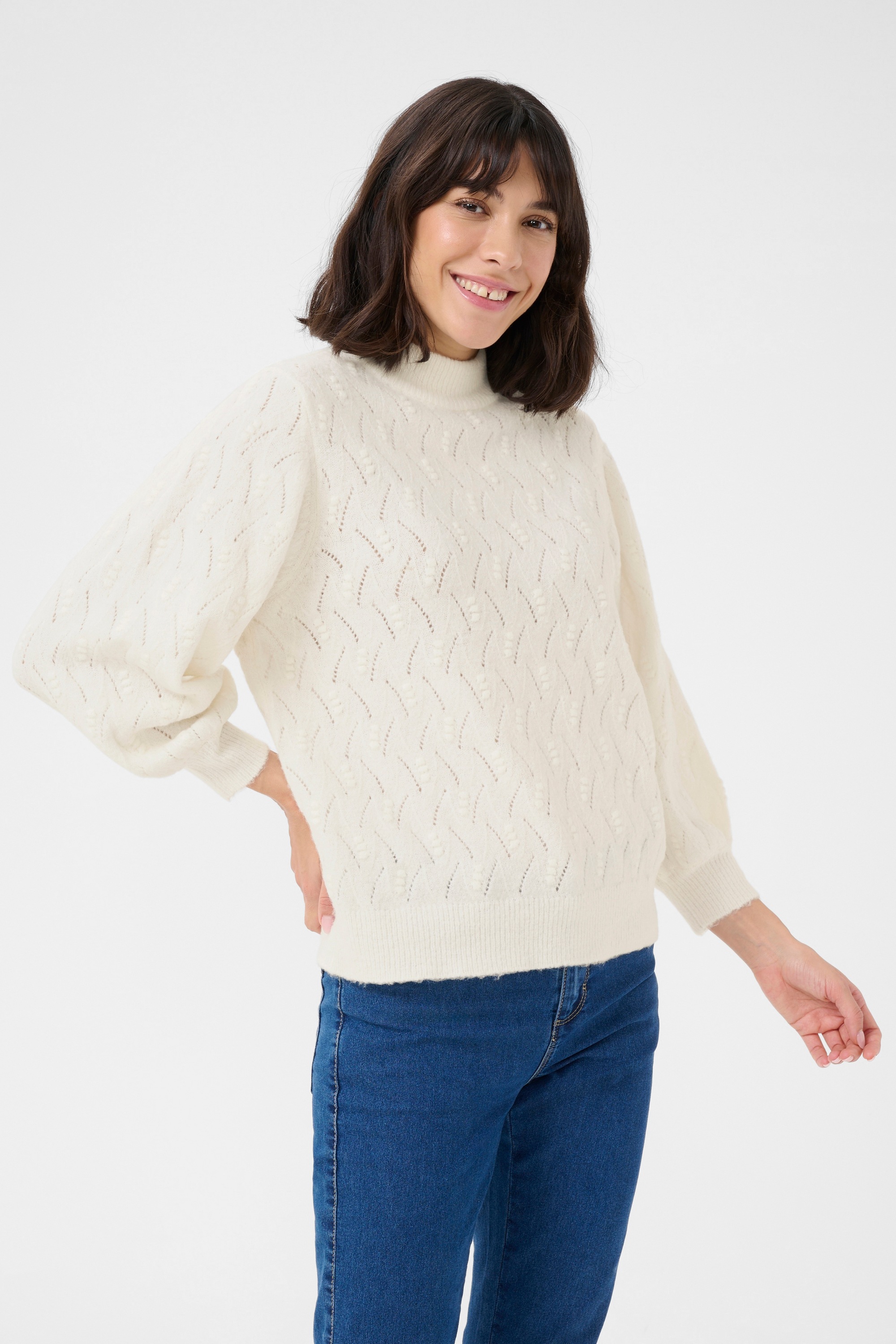 KAFFE Strickpullover »Damen Strickpullover KArita«