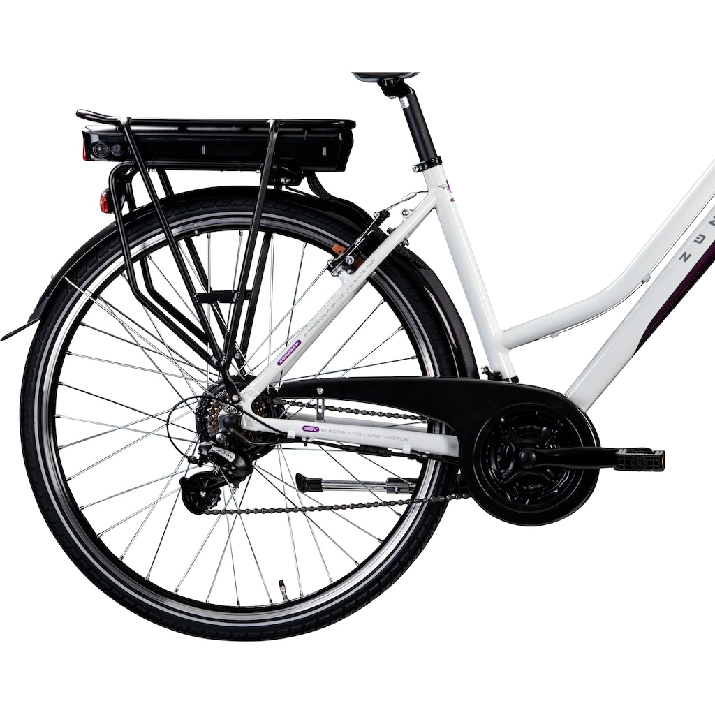 Zündapp E-Bike »Z802 Damen«, 21 Gang, Shimano, Altus RD-M310, Heckmotor 250 W