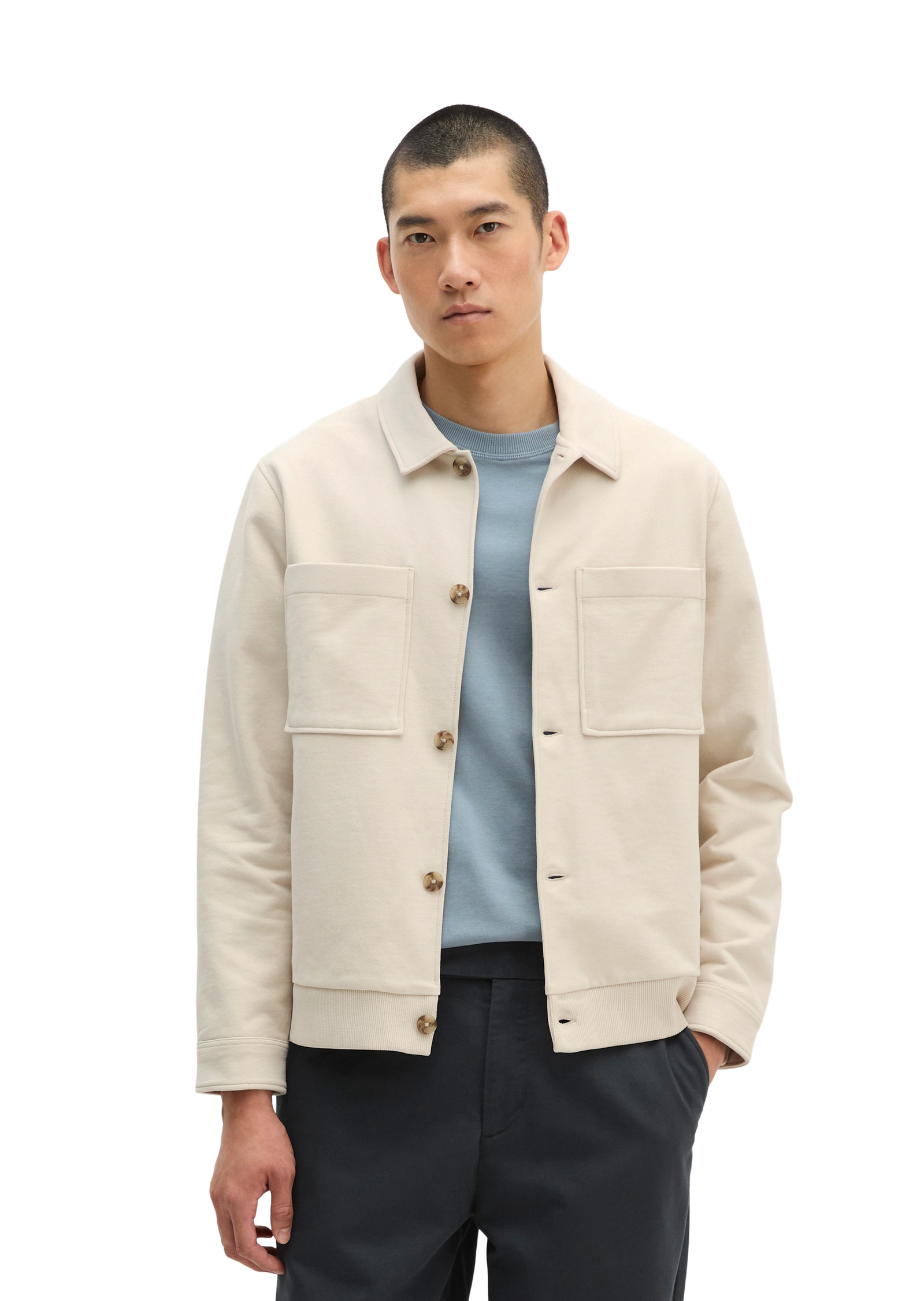 Marc OPolo Sweatjacke "aus regenerativer Bio-Baumwolle"